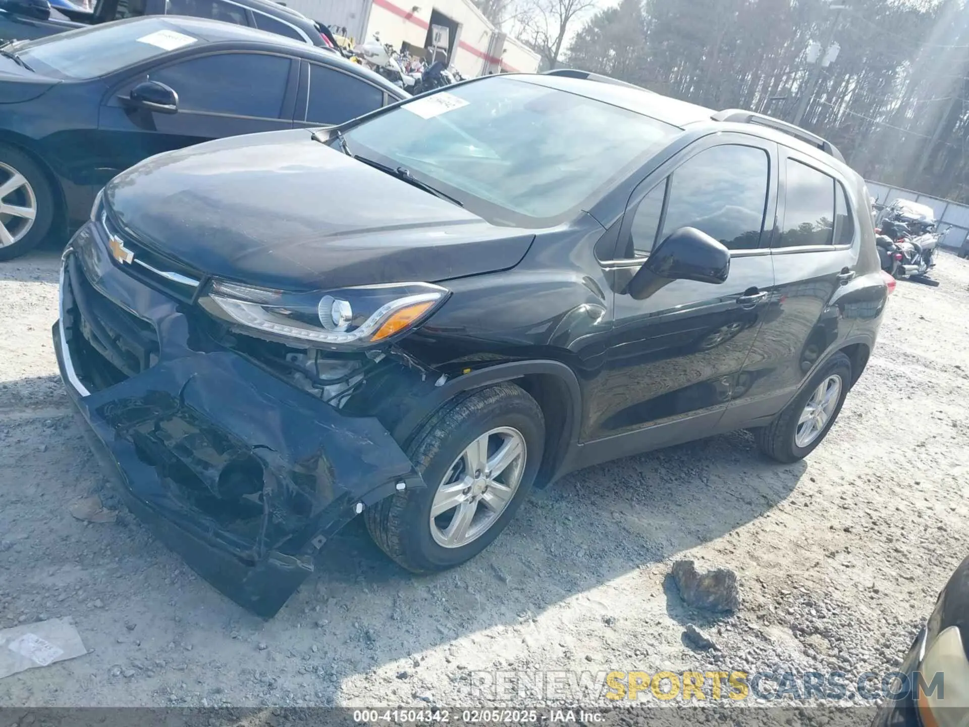 2 fotografías del automóvil dañado KL7CJLSB0MB351394 CHEVROLET TRAX 2021