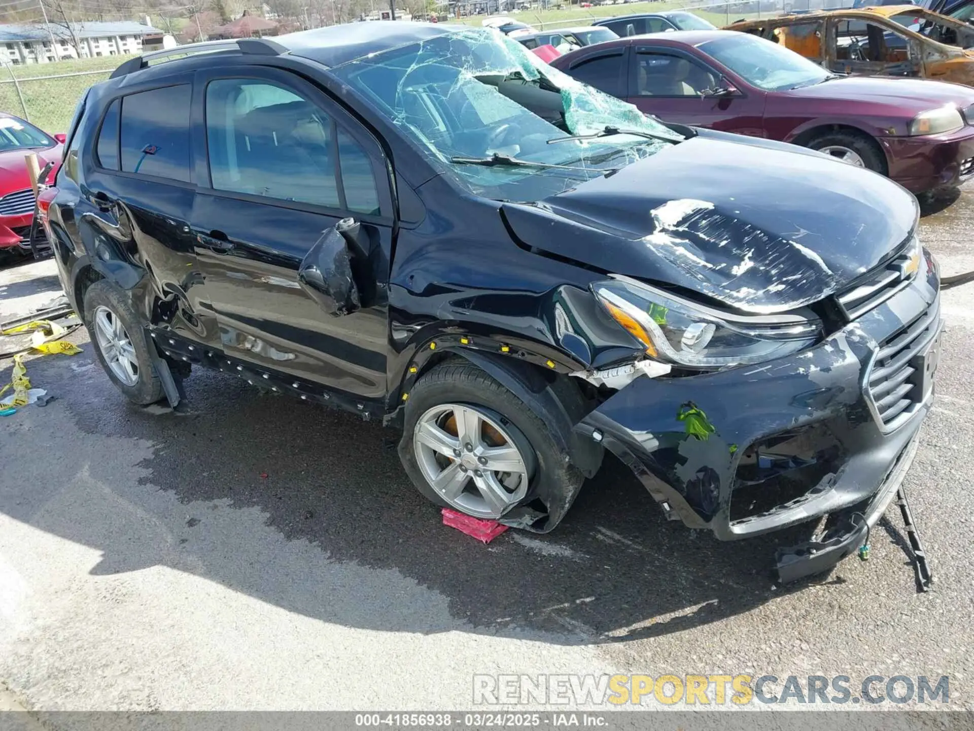 1 fotografías del automóvil dañado KL7CJLSB1MB308389 CHEVROLET TRAX 2021