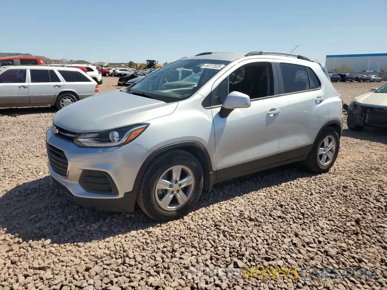 1 fotografías del automóvil dañado KL7CJLSB1MB342509 CHEVROLET TRAX 2021