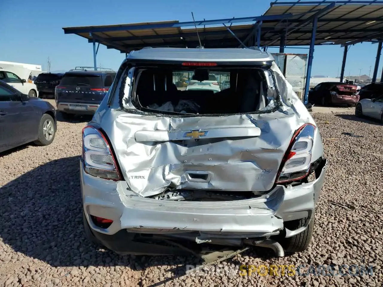 6 fotografías del automóvil dañado KL7CJLSB1MB342509 CHEVROLET TRAX 2021