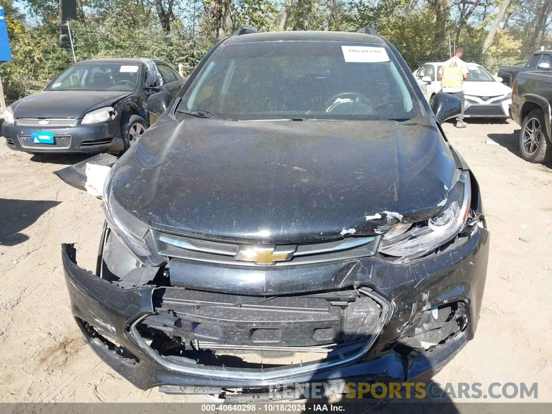 12 fotografías del automóvil dañado KL7CJLSB2MB310328 CHEVROLET TRAX 2021
