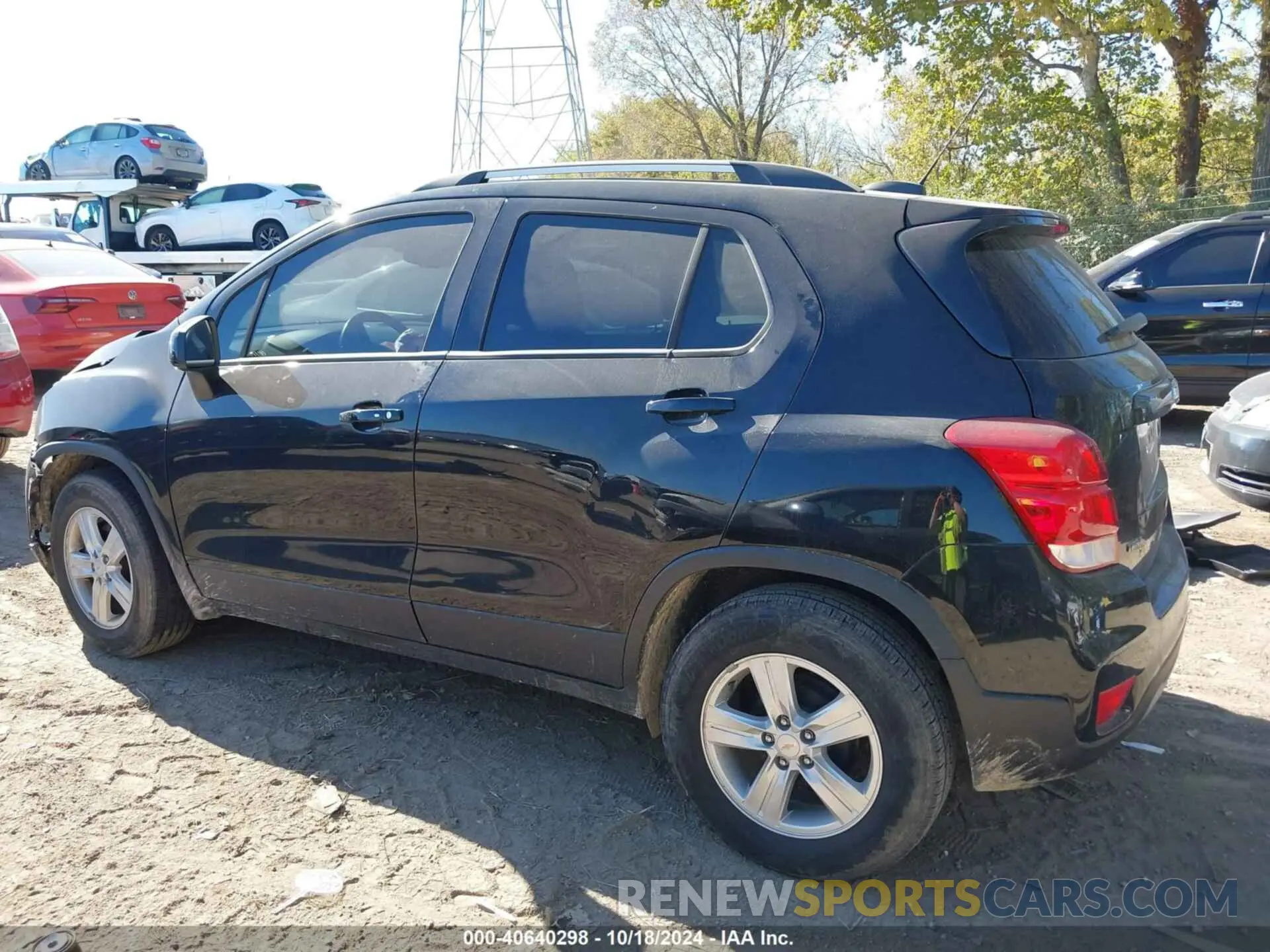 14 fotografías del automóvil dañado KL7CJLSB2MB310328 CHEVROLET TRAX 2021