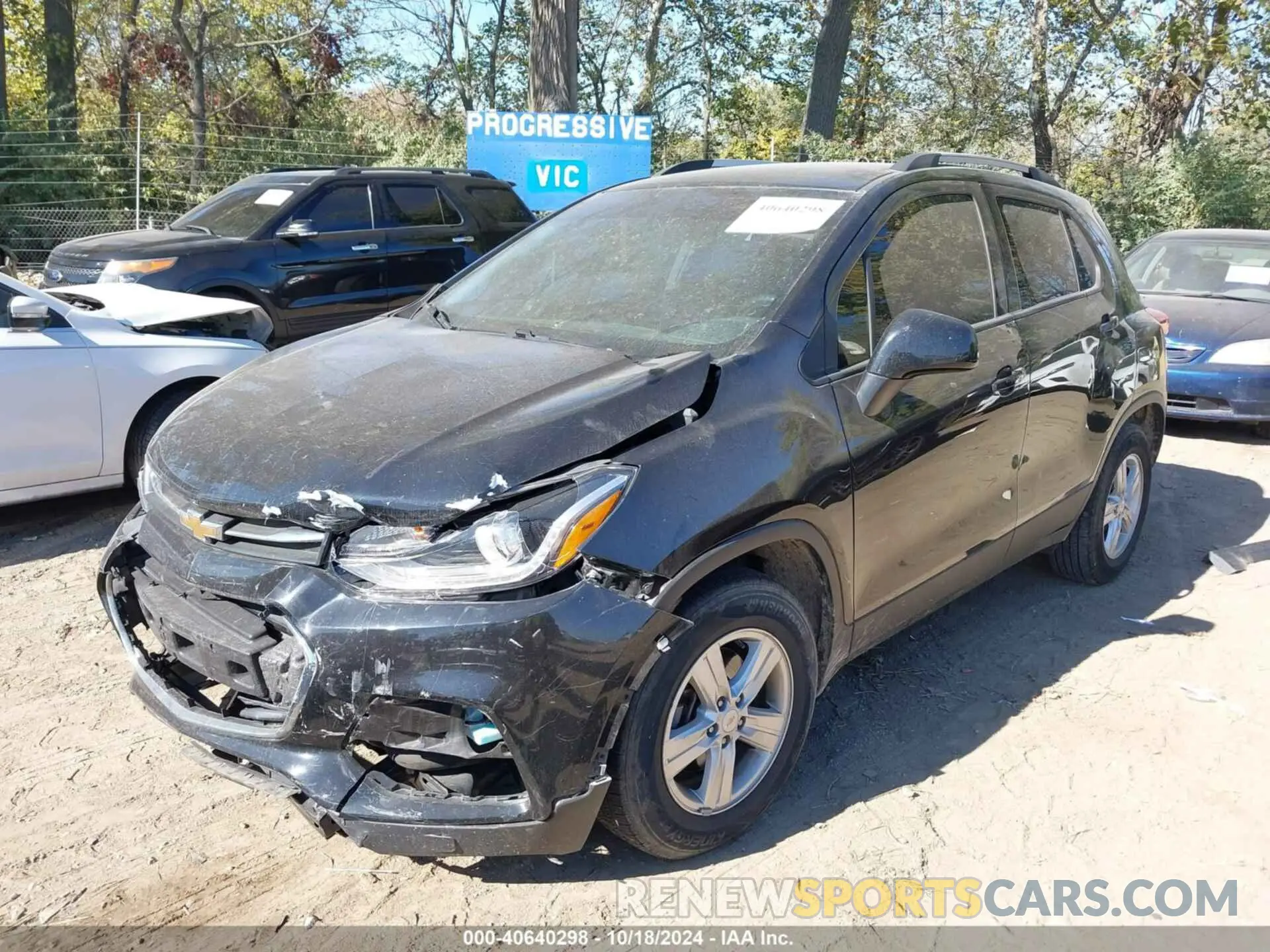 2 fotografías del automóvil dañado KL7CJLSB2MB310328 CHEVROLET TRAX 2021