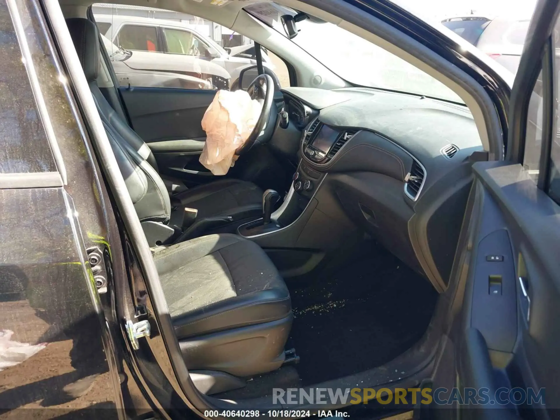 5 fotografías del automóvil dañado KL7CJLSB2MB310328 CHEVROLET TRAX 2021