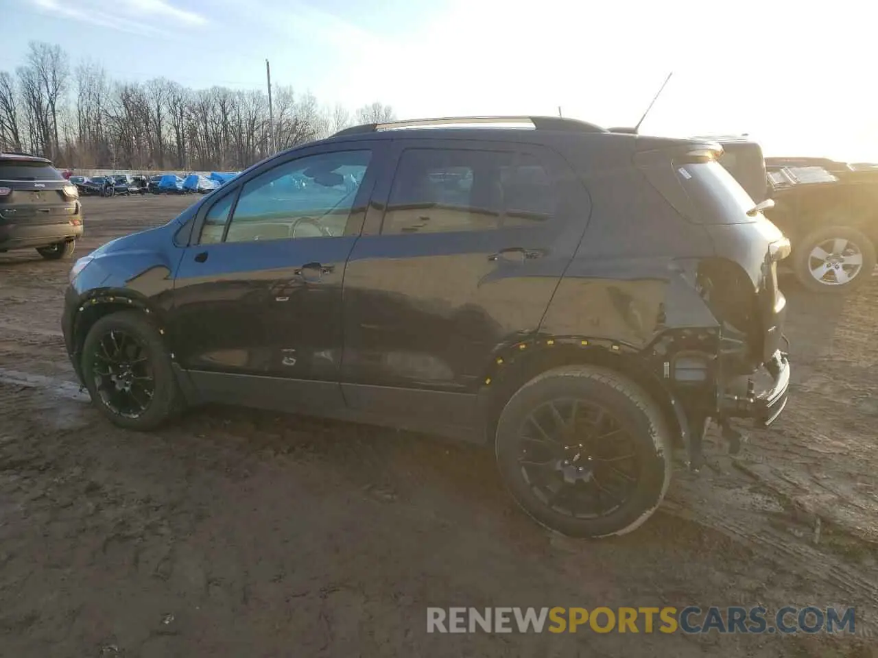 2 fotografías del automóvil dañado KL7CJLSB2MB310376 CHEVROLET TRAX 2021