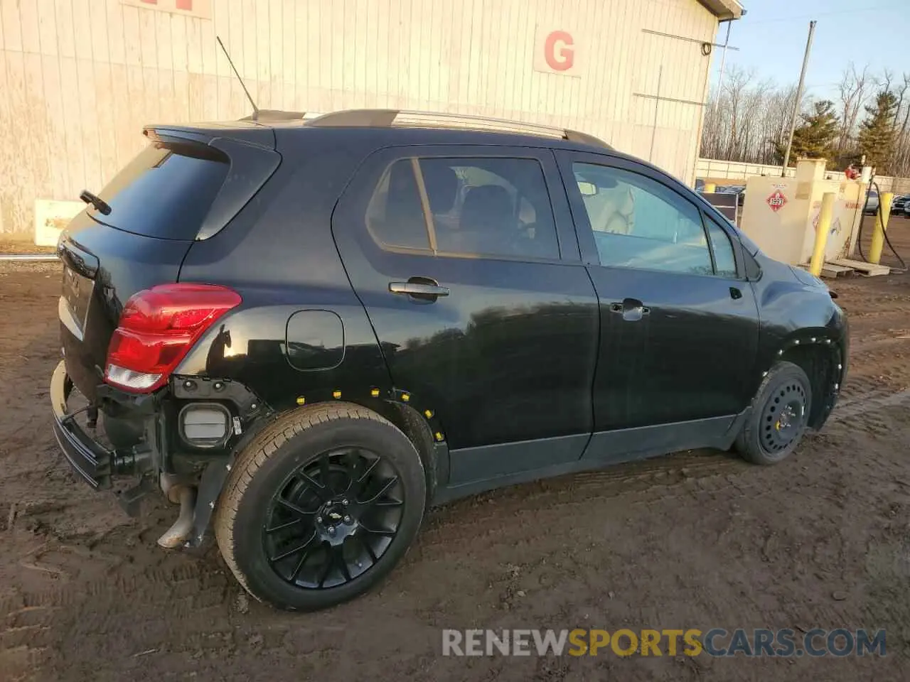 3 fotografías del automóvil dañado KL7CJLSB2MB310376 CHEVROLET TRAX 2021