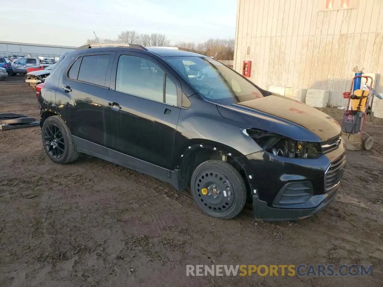 4 fotografías del automóvil dañado KL7CJLSB2MB310376 CHEVROLET TRAX 2021