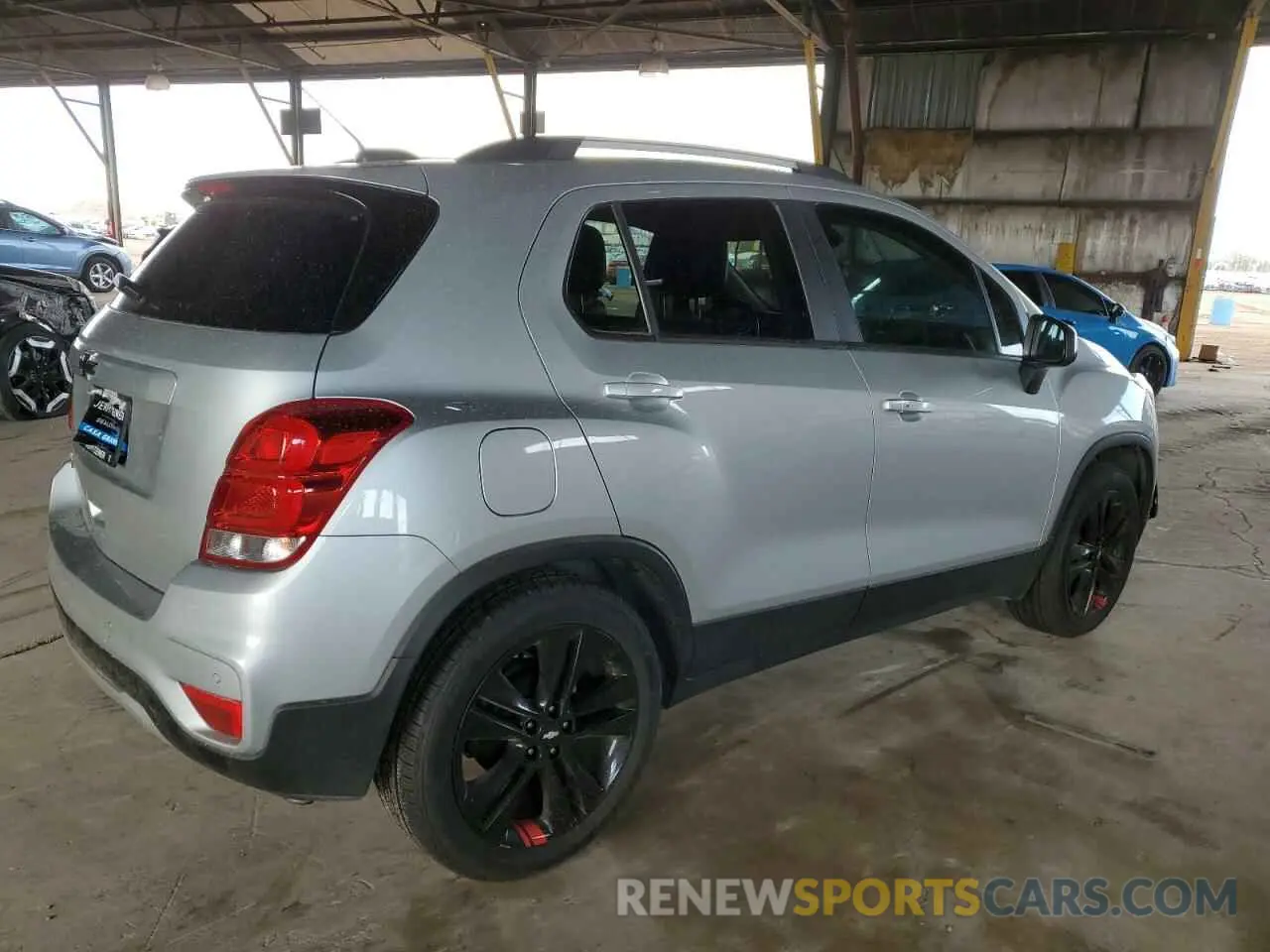 3 fotografías del automóvil dañado KL7CJLSB2MB320082 CHEVROLET TRAX 2021