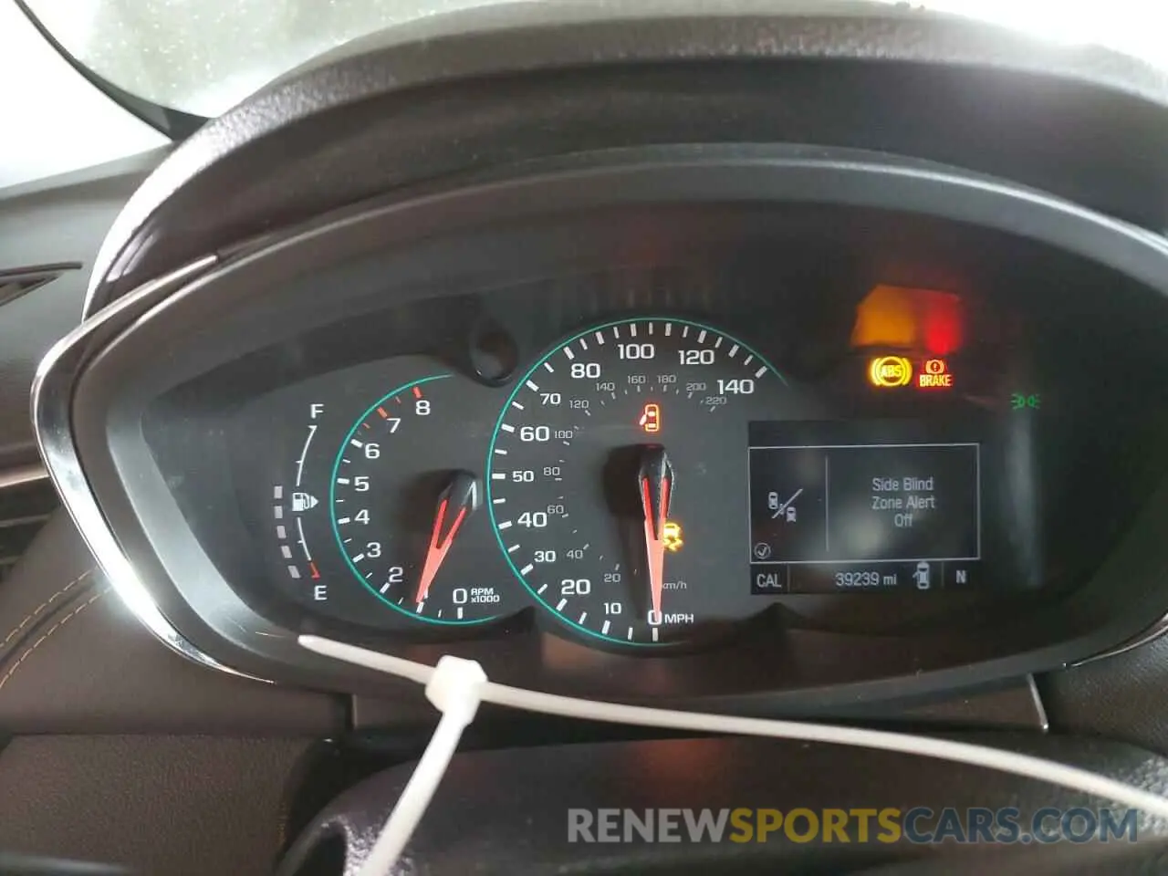 9 fotografías del automóvil dañado KL7CJLSB2MB320082 CHEVROLET TRAX 2021