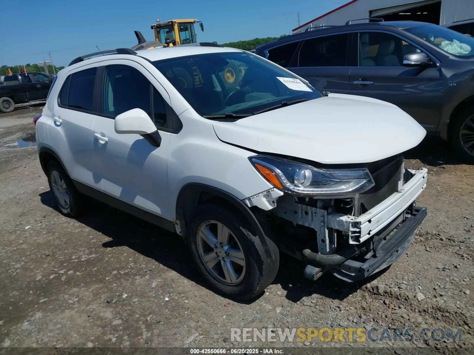 1 fotografías del automóvil dañado KL7CJLSB2MB329347 CHEVROLET TRAX 2021