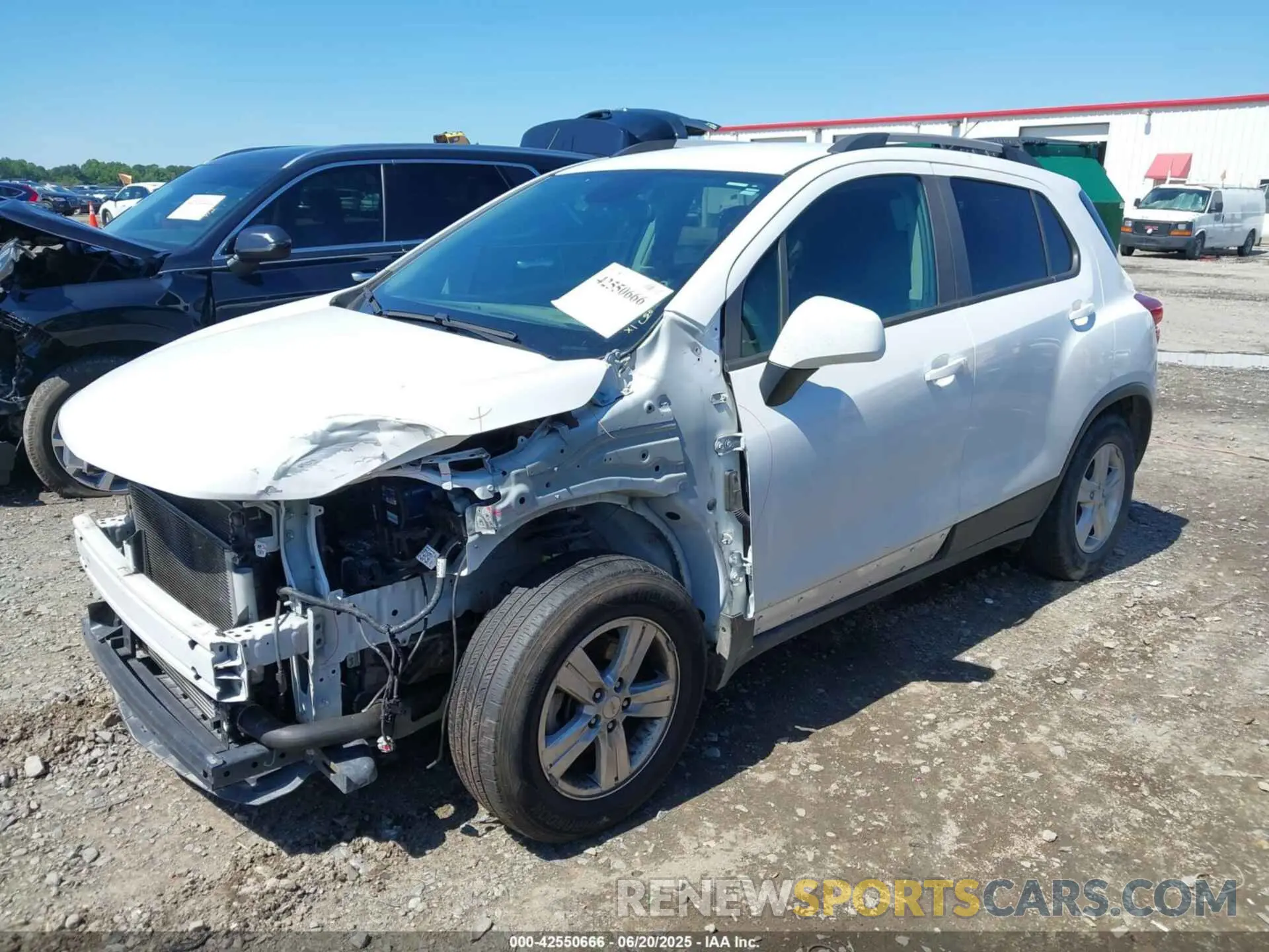 2 fotografías del automóvil dañado KL7CJLSB2MB329347 CHEVROLET TRAX 2021