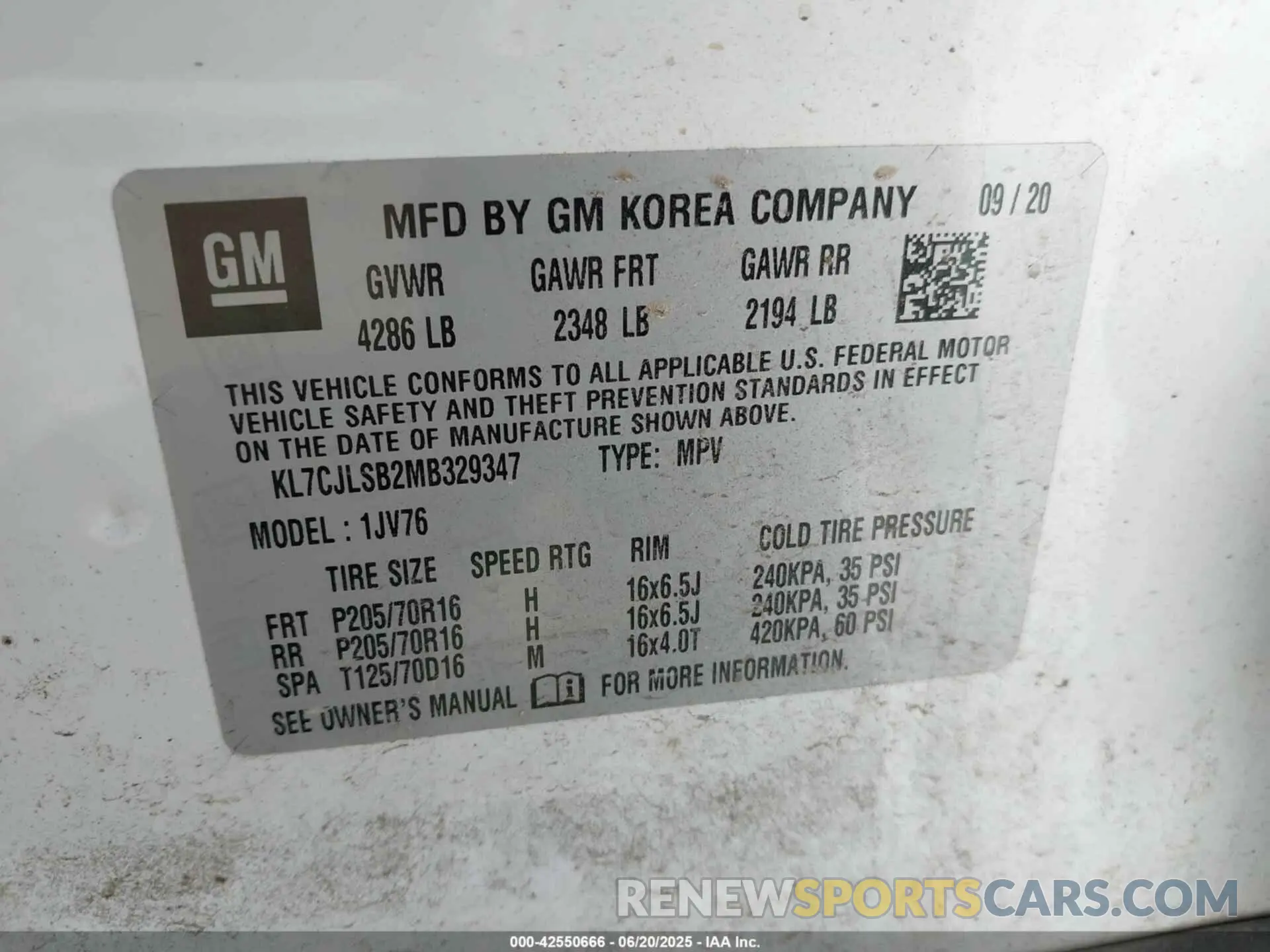 9 fotografías del automóvil dañado KL7CJLSB2MB329347 CHEVROLET TRAX 2021