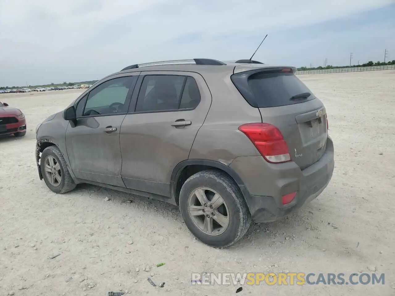 2 fotografías del automóvil dañado KL7CJLSB3MB306708 CHEVROLET TRAX 2021
