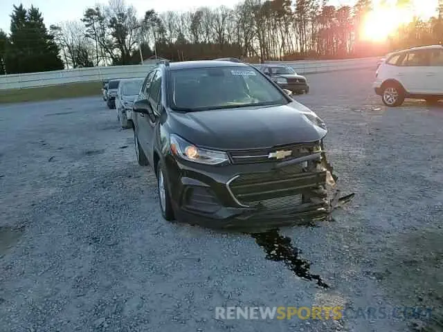 12 fotografías del automóvil dañado KL7CJLSB3MB329793 CHEVROLET TRAX 2021