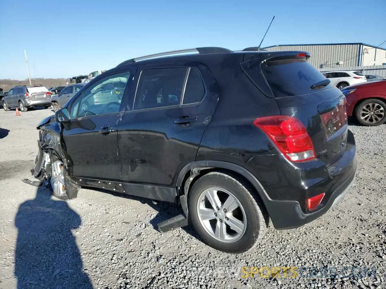 2 fotografías del automóvil dañado KL7CJLSB3MB329793 CHEVROLET TRAX 2021