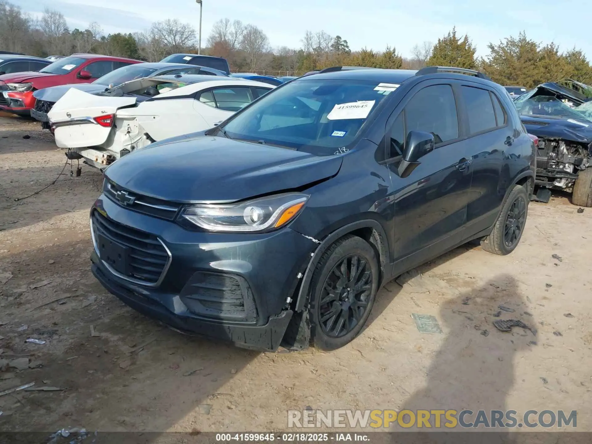 2 fotografías del automóvil dañado KL7CJLSB3MB356167 CHEVROLET TRAX 2021