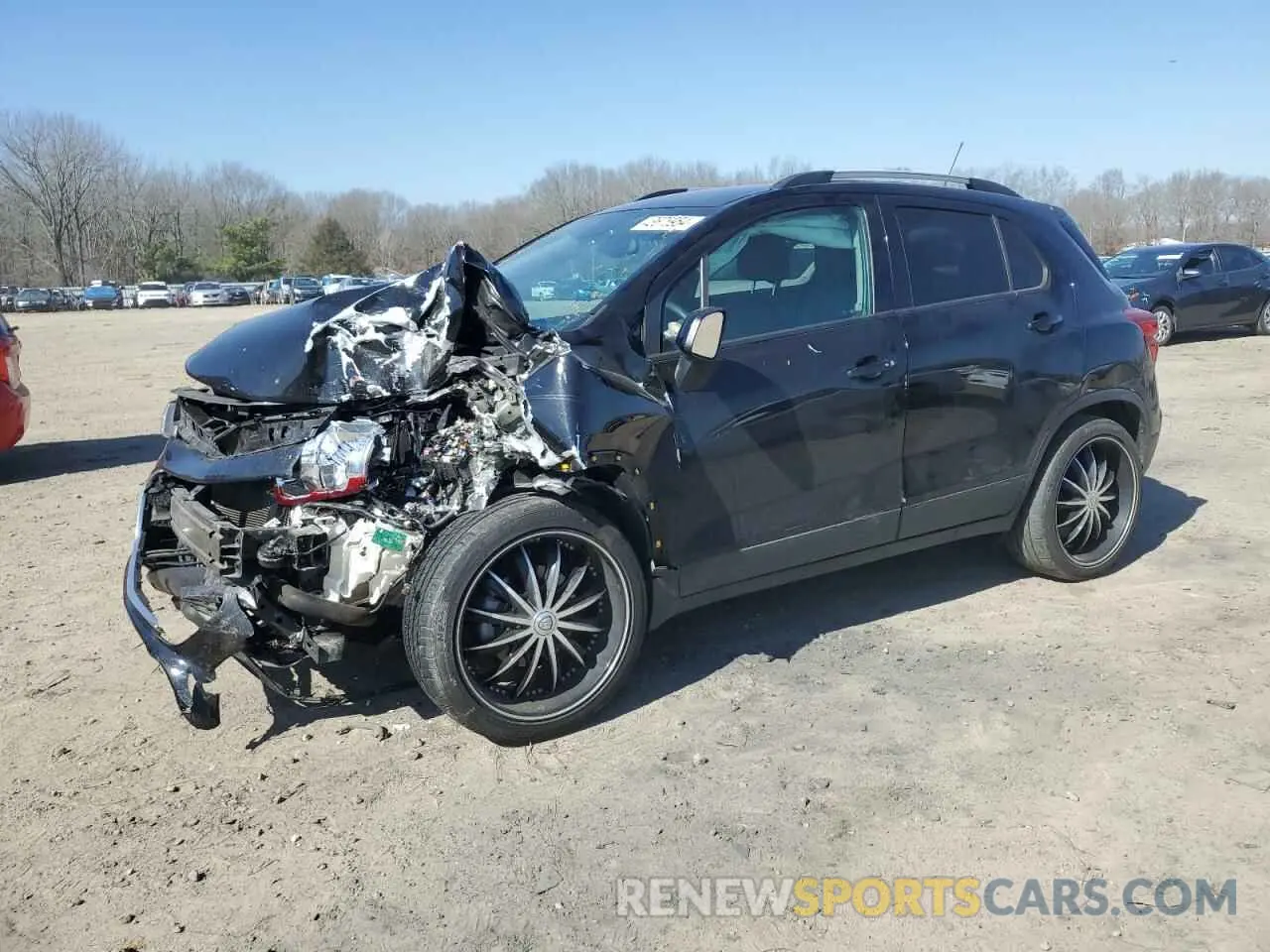 1 fotografías del automóvil dañado KL7CJLSB5MB318164 CHEVROLET TRAX 2021
