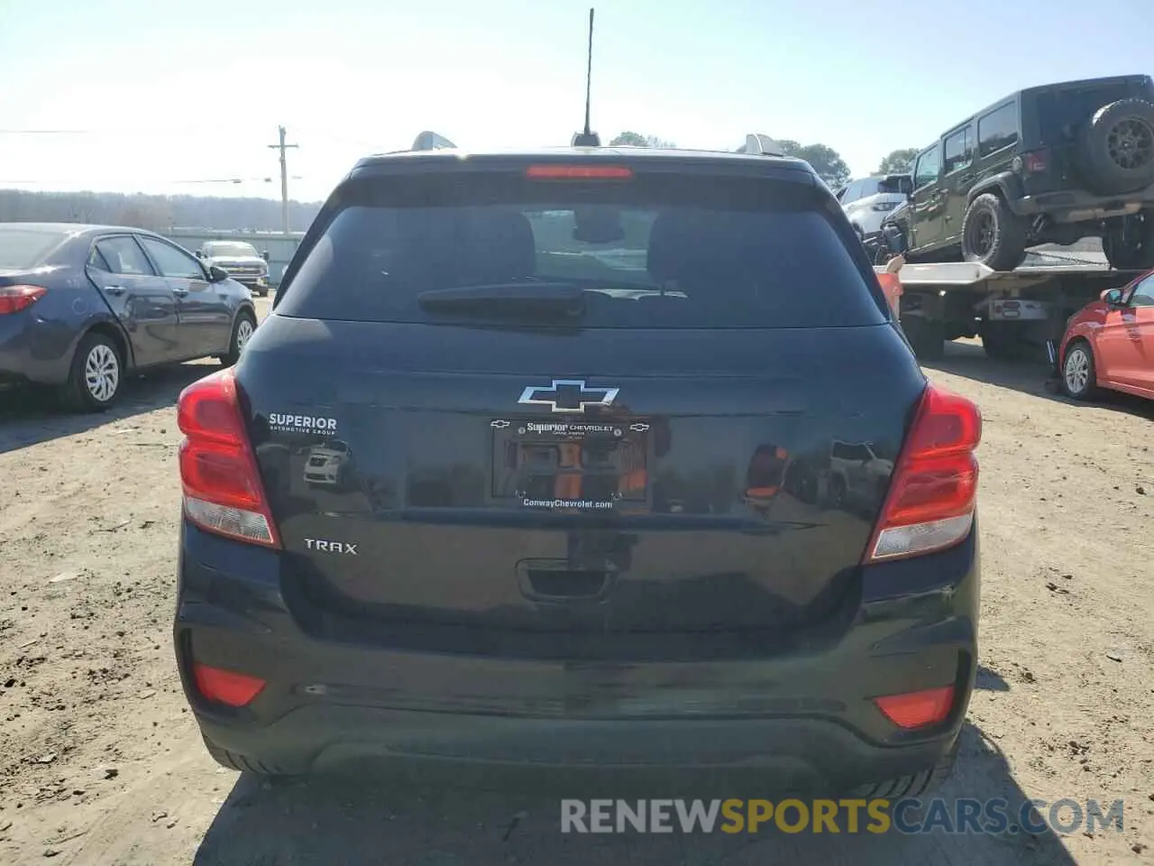 6 fotografías del automóvil dañado KL7CJLSB5MB318164 CHEVROLET TRAX 2021