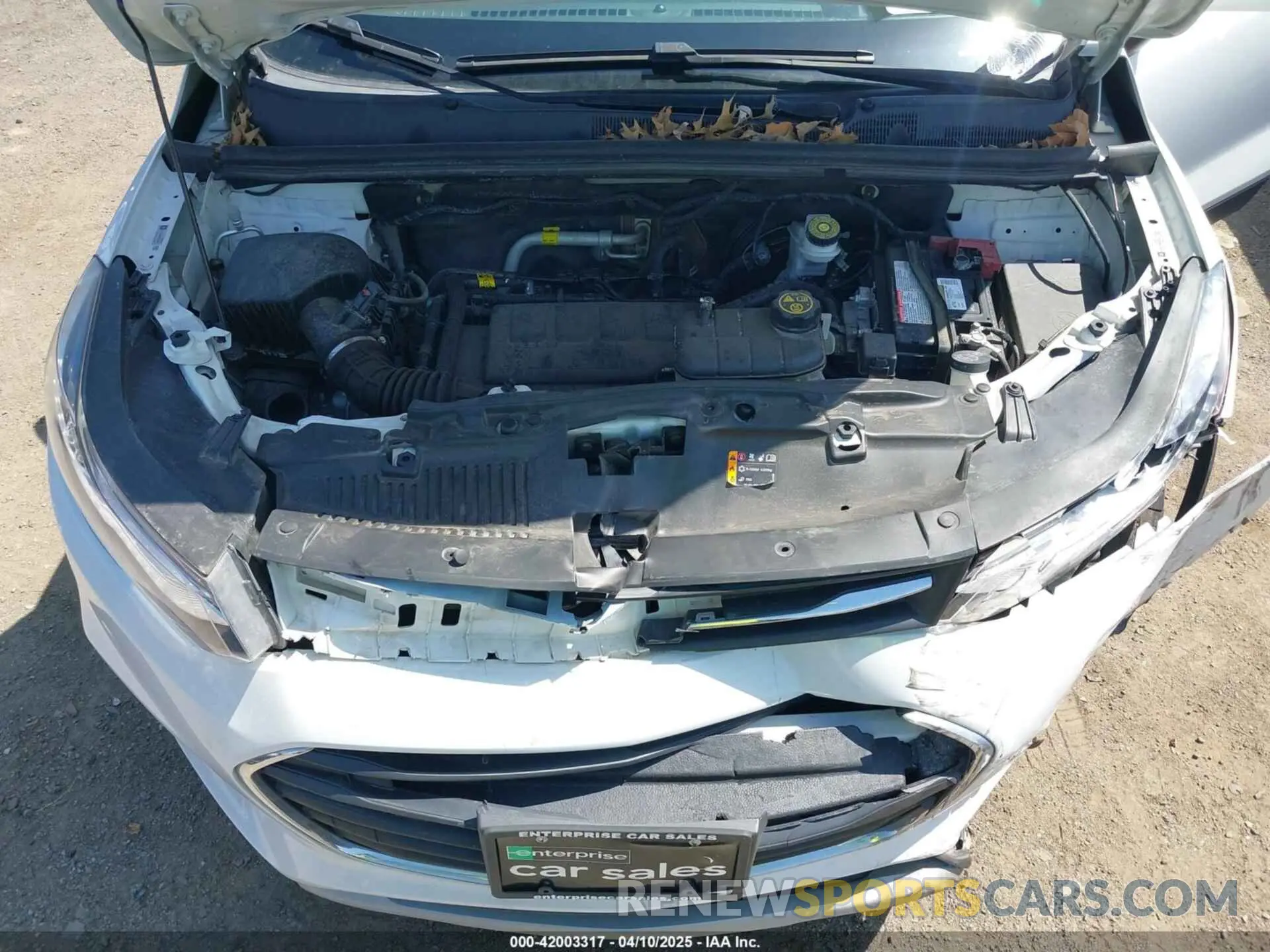 10 fotografías del automóvil dañado KL7CJLSB6MB323521 CHEVROLET TRAX 2021