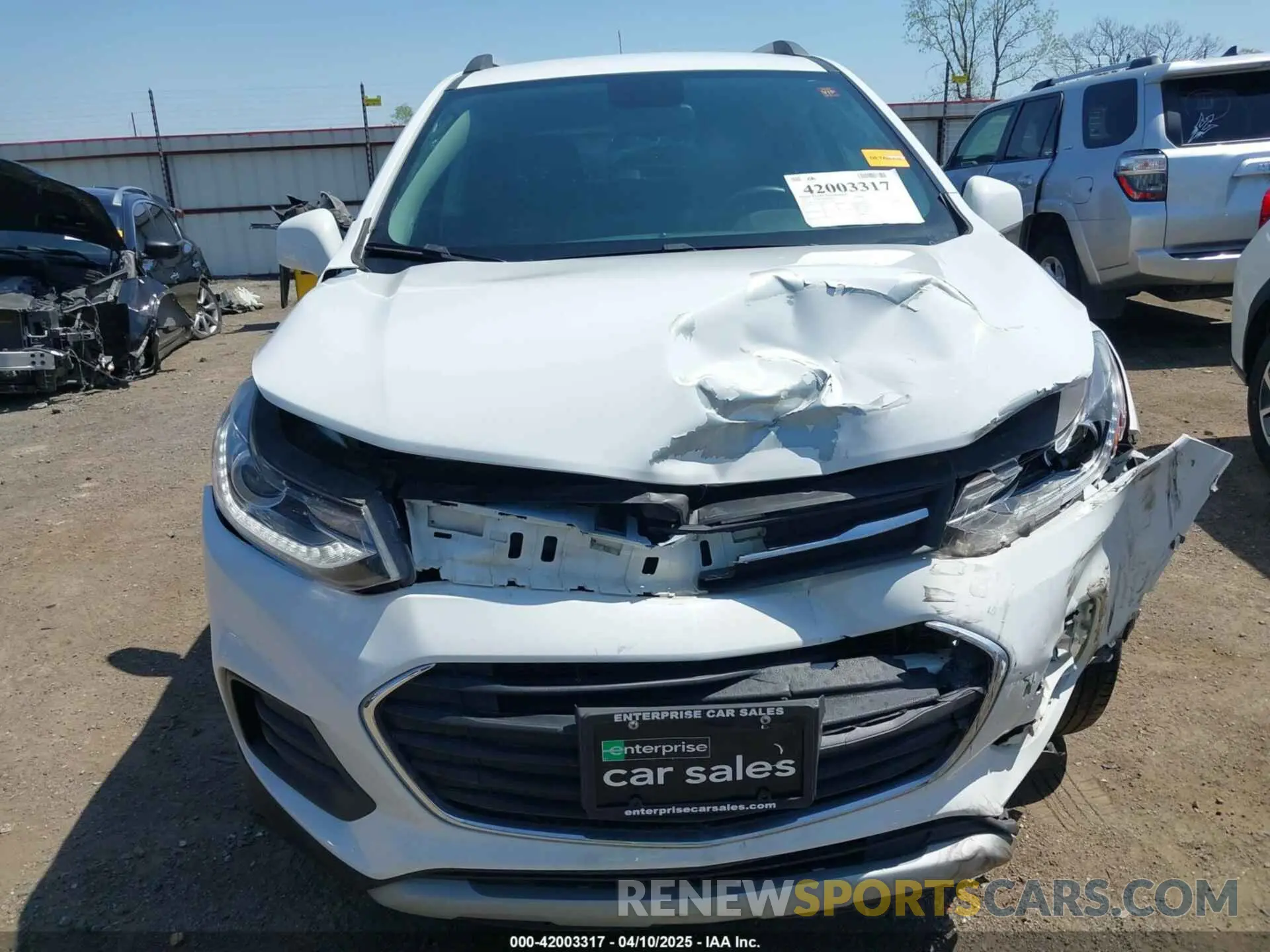 12 fotografías del automóvil dañado KL7CJLSB6MB323521 CHEVROLET TRAX 2021