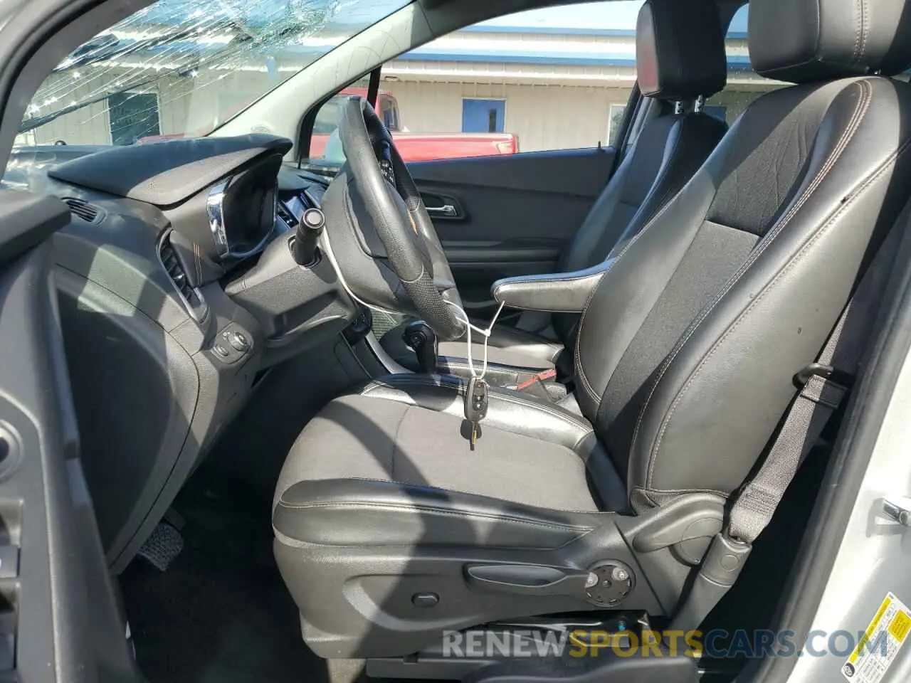 7 fotografías del automóvil dañado KL7CJLSB6MB328122 CHEVROLET TRAX 2021