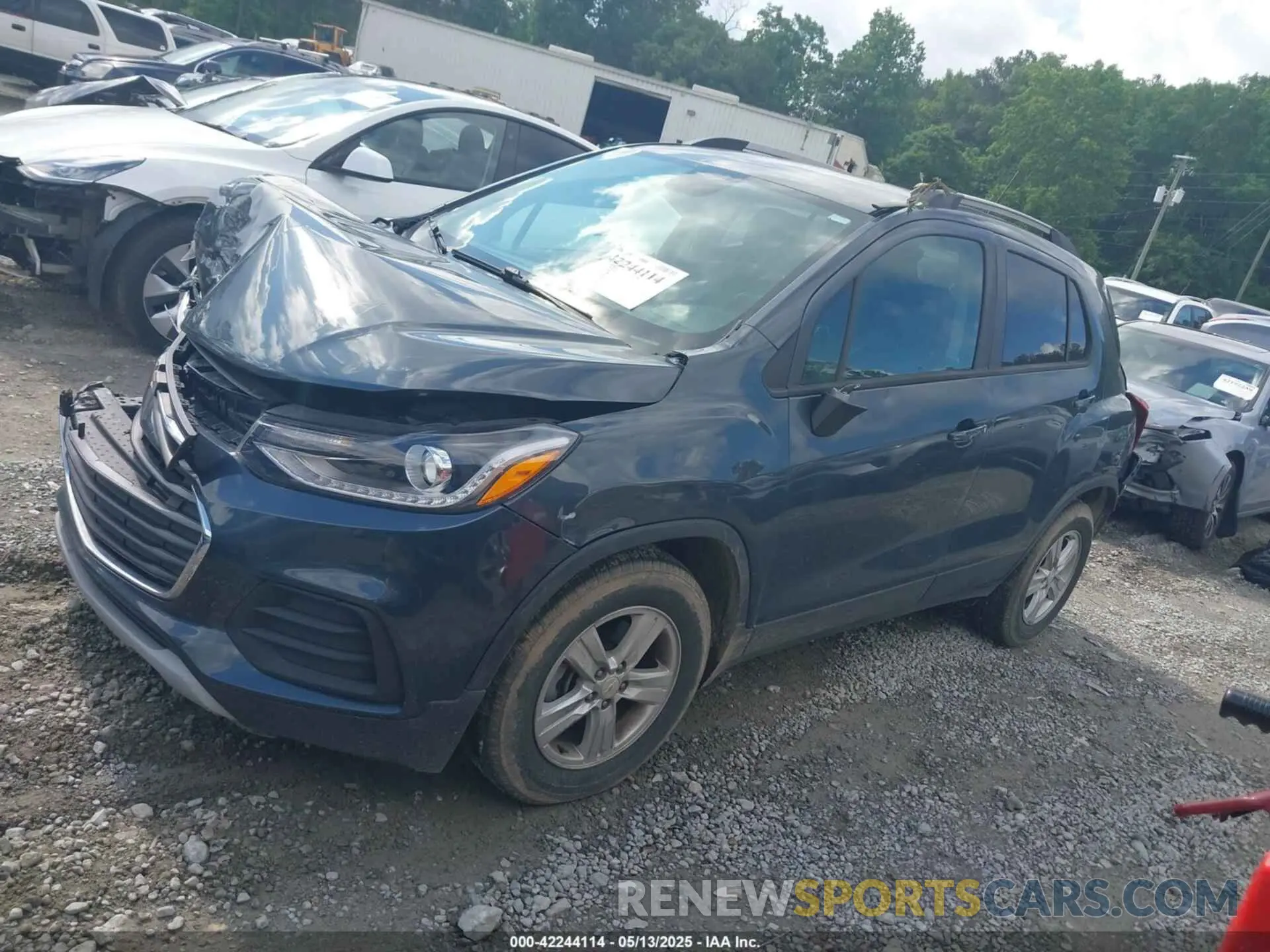 14 fotografías del automóvil dañado KL7CJLSB7MB325696 CHEVROLET TRAX 2021