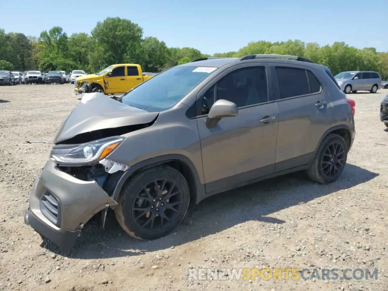 1 fotografías del automóvil dañado KL7CJLSB7MB336701 CHEVROLET TRAX 2021