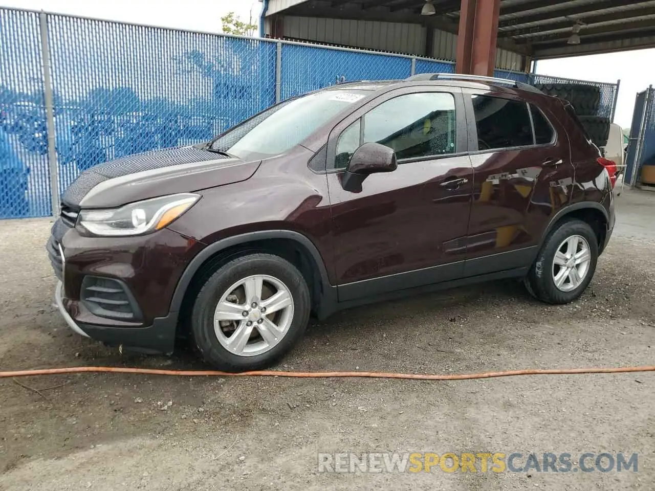 1 fotografías del automóvil dañado KL7CJLSB8MB310477 CHEVROLET TRAX 2021