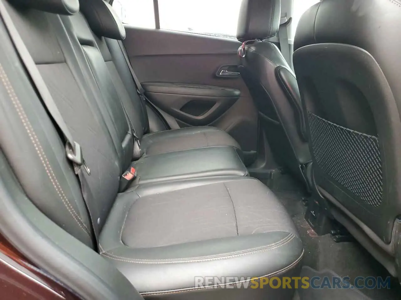 11 fotografías del automóvil dañado KL7CJLSB8MB310477 CHEVROLET TRAX 2021
