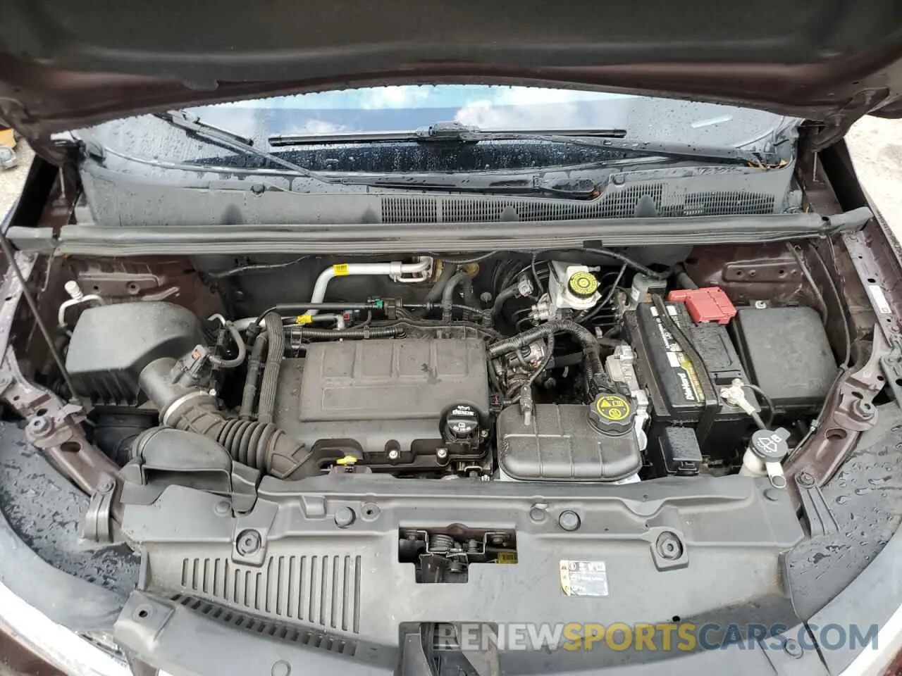 12 fotografías del automóvil dañado KL7CJLSB8MB310477 CHEVROLET TRAX 2021