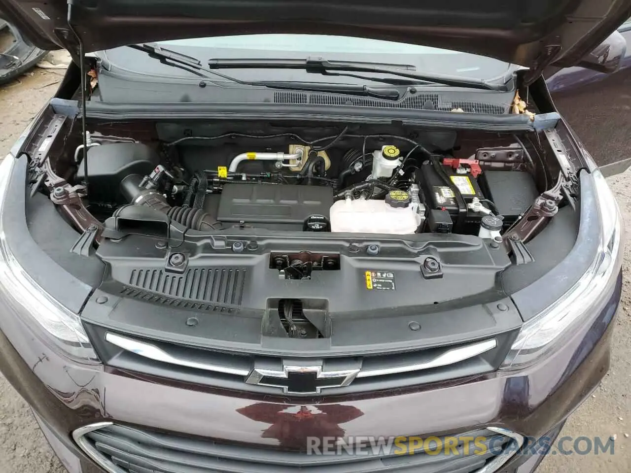 11 fotografías del automóvil dañado KL7CJLSB8MB329062 CHEVROLET TRAX 2021