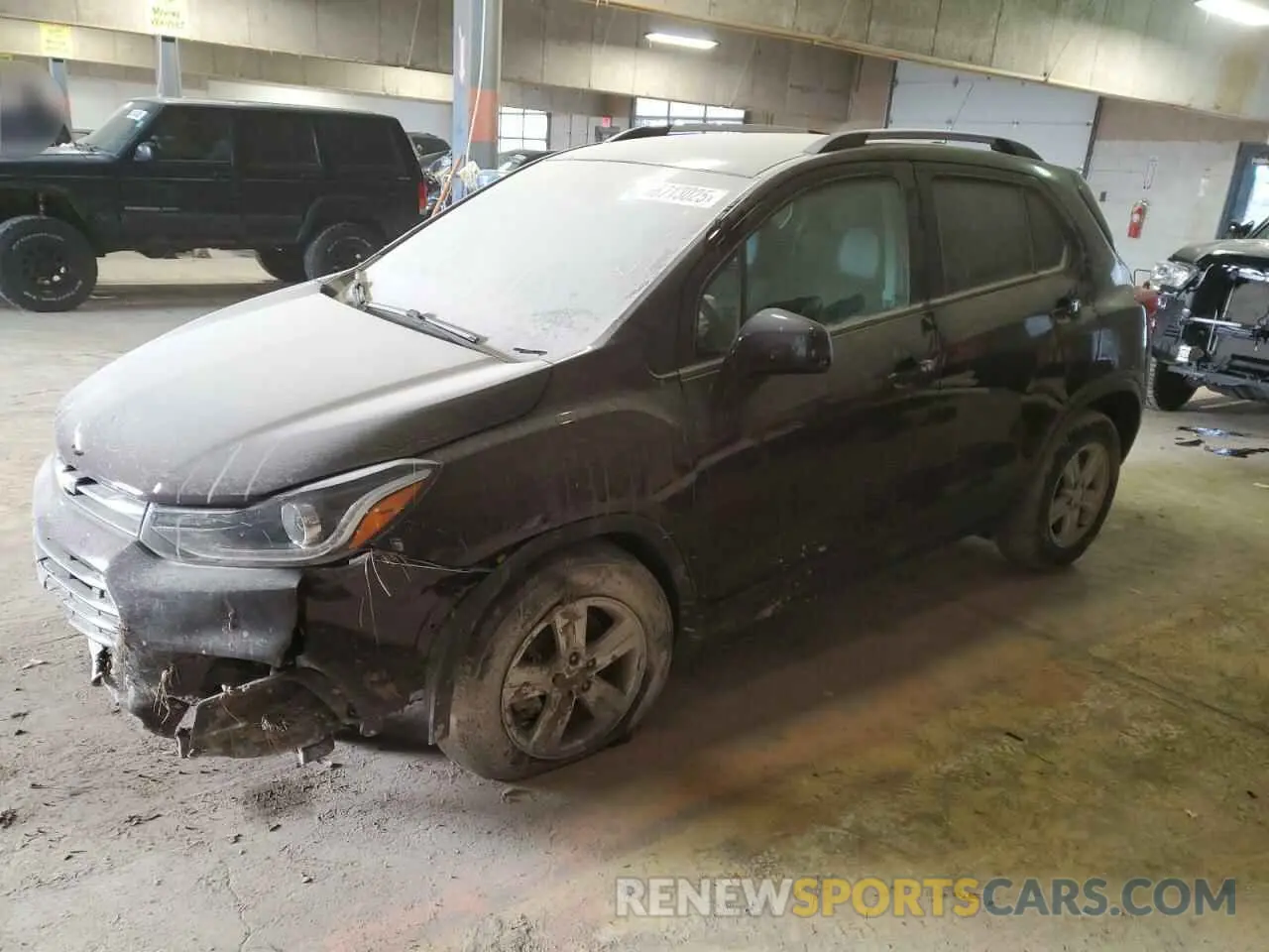 1 fotografías del automóvil dañado KL7CJLSBXMB330388 CHEVROLET TRAX 2021