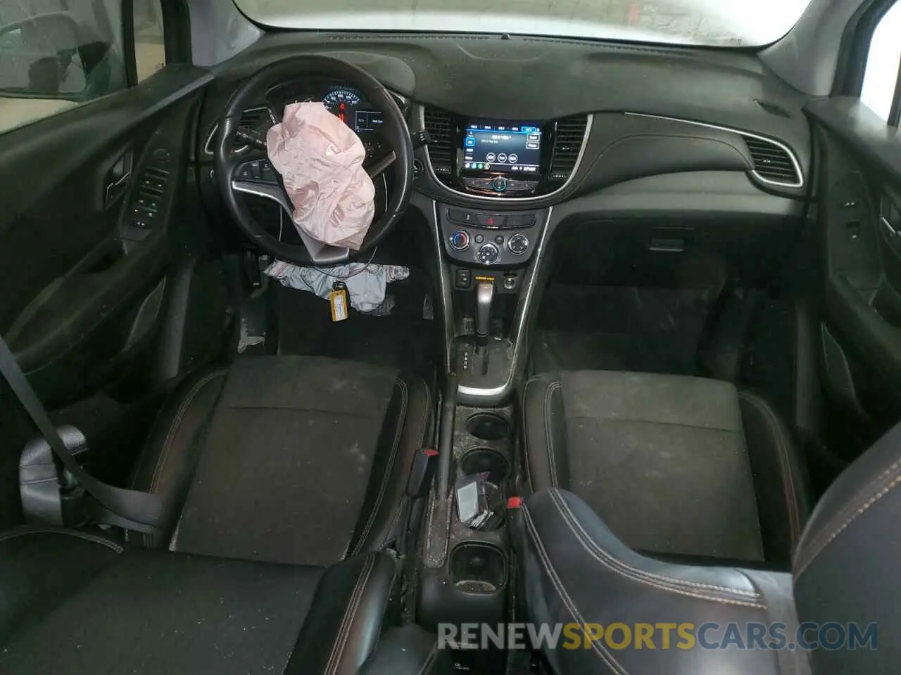 8 fotografías del automóvil dañado KL7CJLSBXMB330388 CHEVROLET TRAX 2021