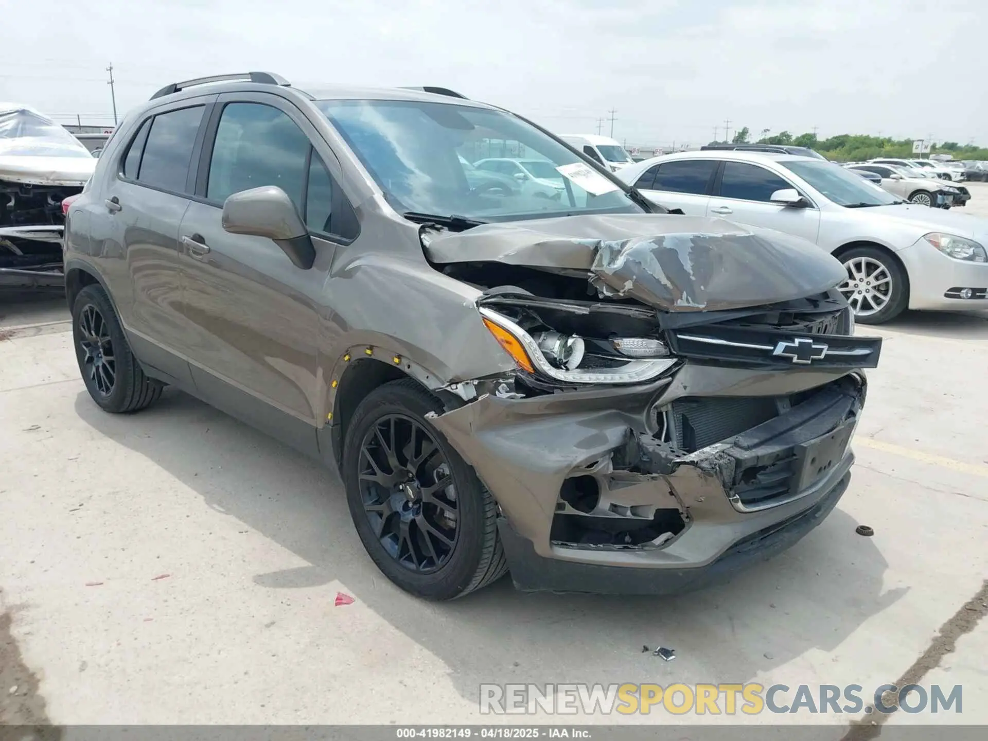 1 fotografías del automóvil dañado KL7CJLSBXMB359468 CHEVROLET TRAX 2021