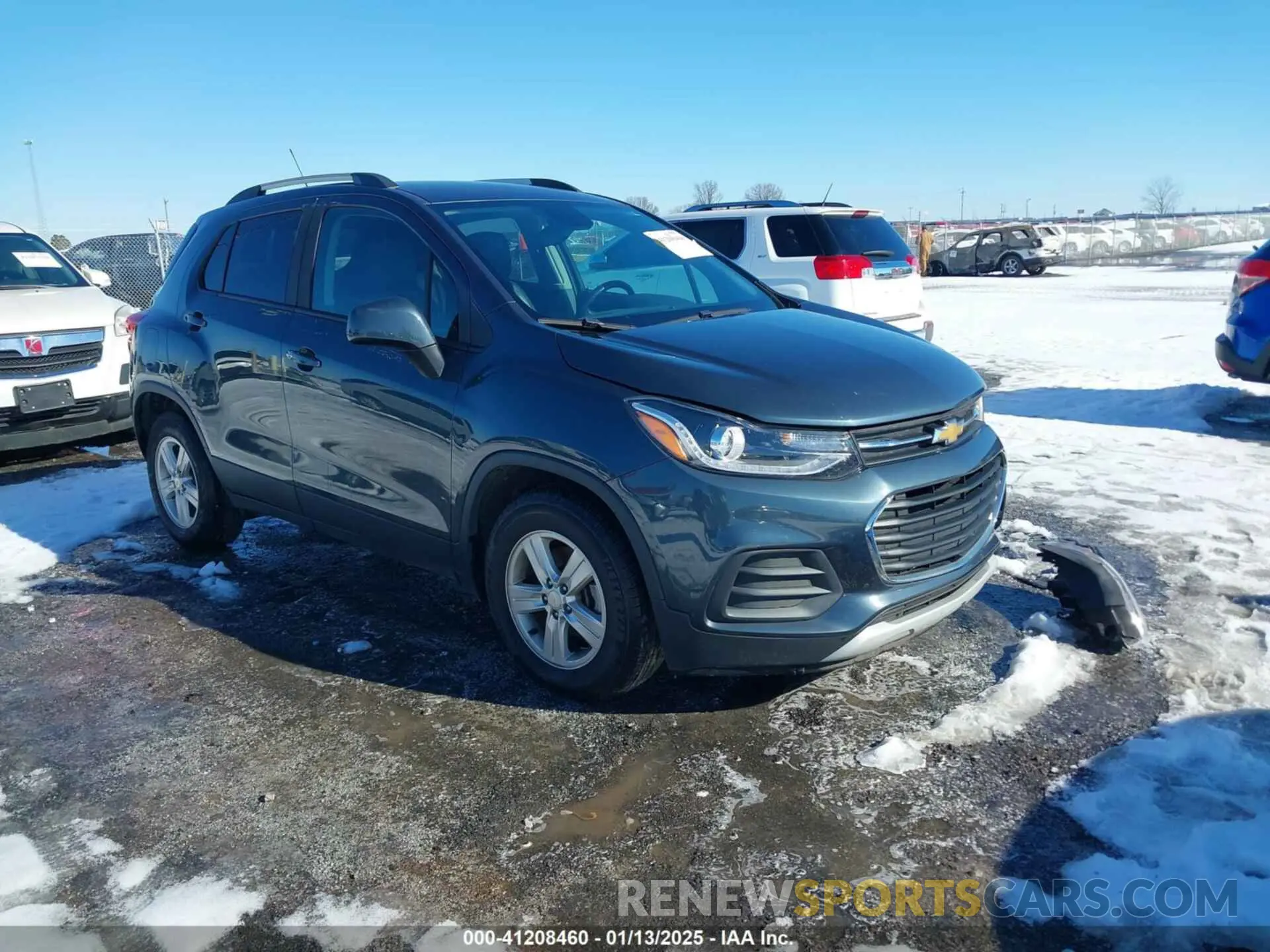 1 fotografías del automóvil dañado KL7CJLSM4MB374517 CHEVROLET TRAX 2021