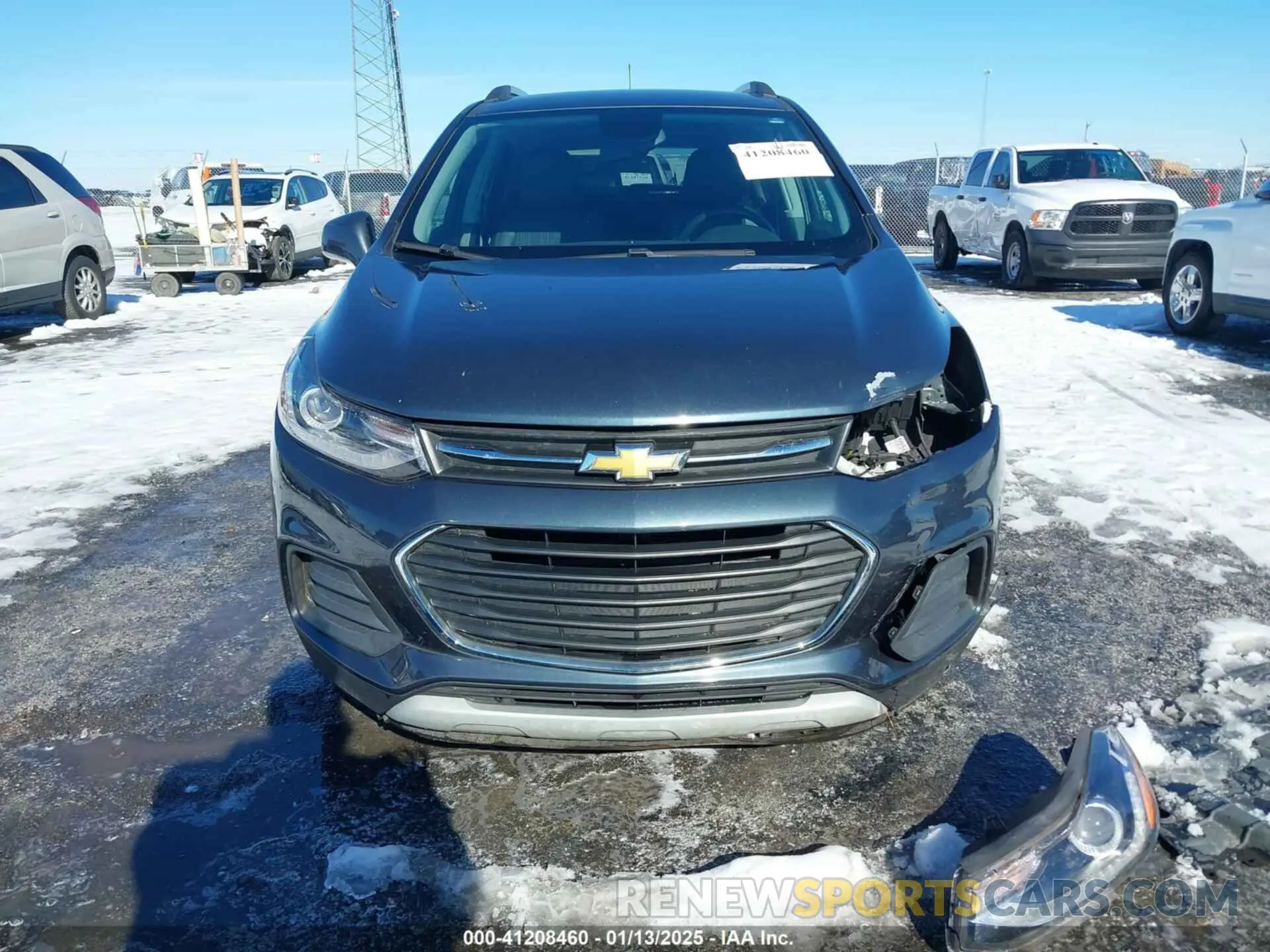 12 fotografías del automóvil dañado KL7CJLSM4MB374517 CHEVROLET TRAX 2021
