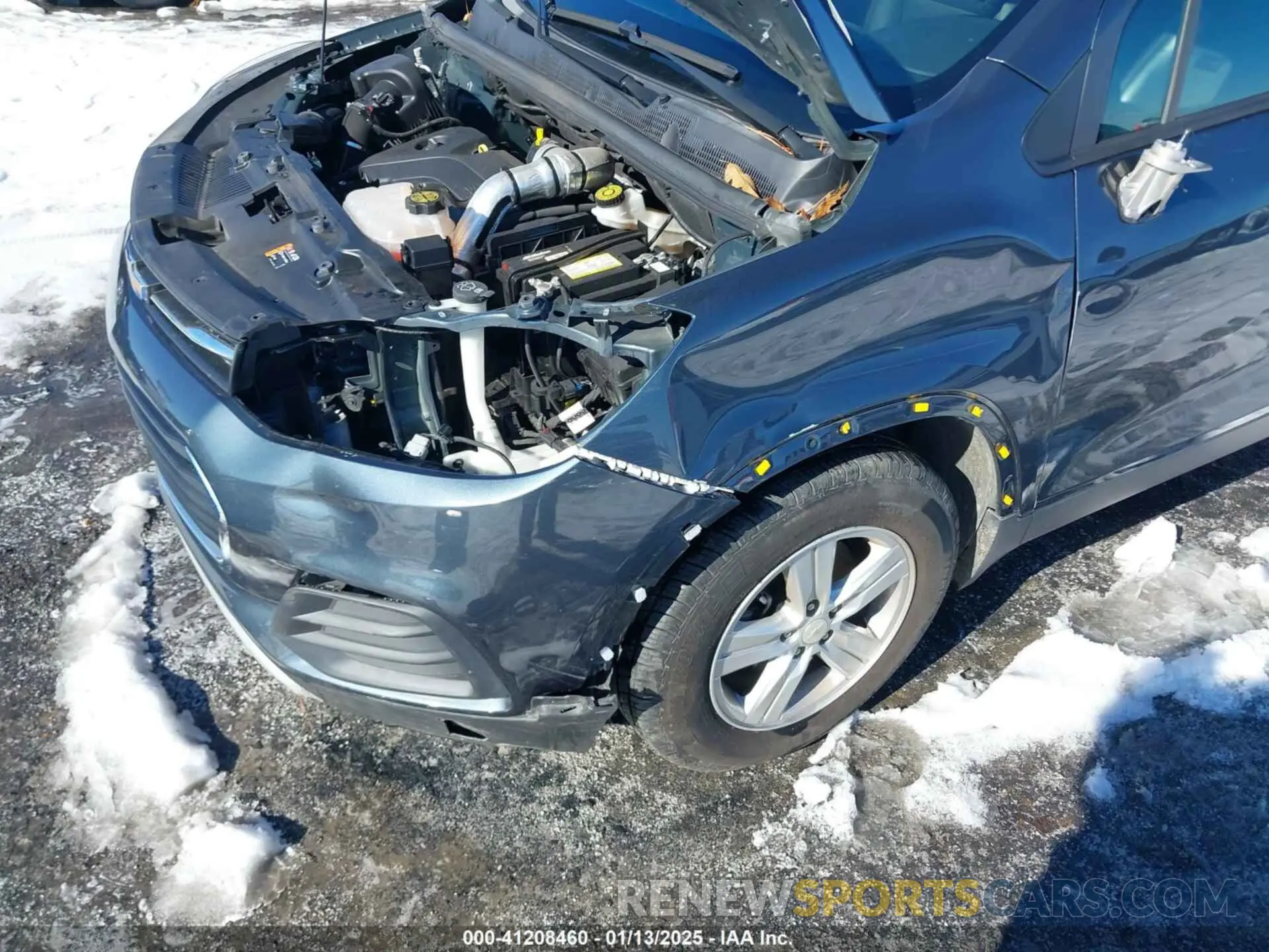6 fotografías del automóvil dañado KL7CJLSM4MB374517 CHEVROLET TRAX 2021