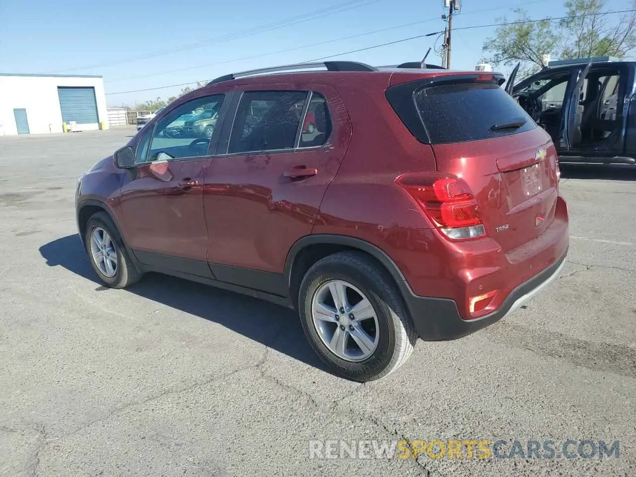 2 fotografías del automóvil dañado KL7CJLSM4MB376722 CHEVROLET TRAX 2021