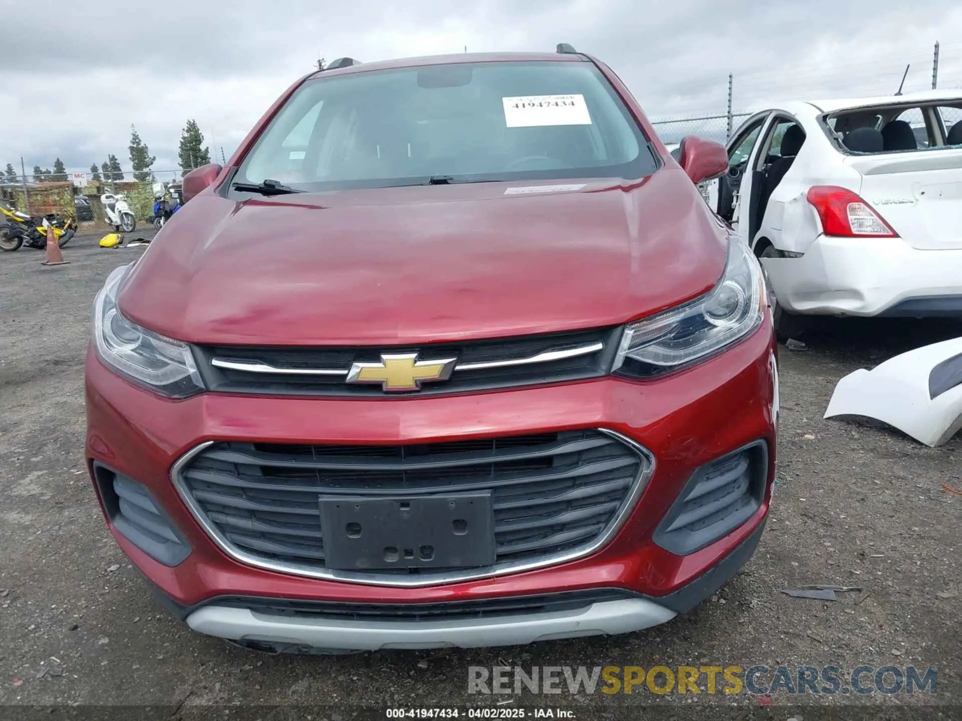 12 fotografías del automóvil dañado KL7CJLSM5MB374686 CHEVROLET TRAX 2021