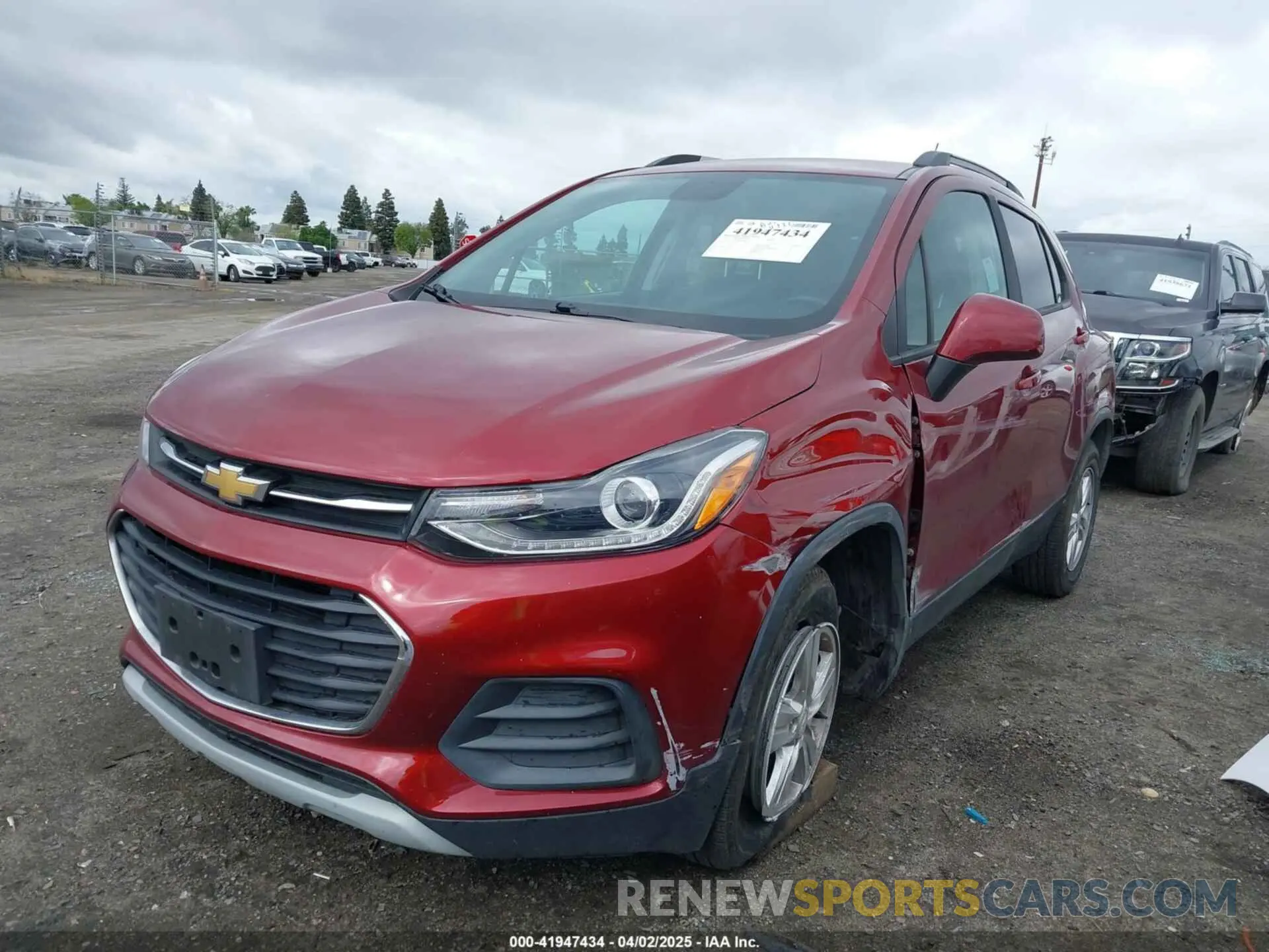 14 fotografías del automóvil dañado KL7CJLSM5MB374686 CHEVROLET TRAX 2021