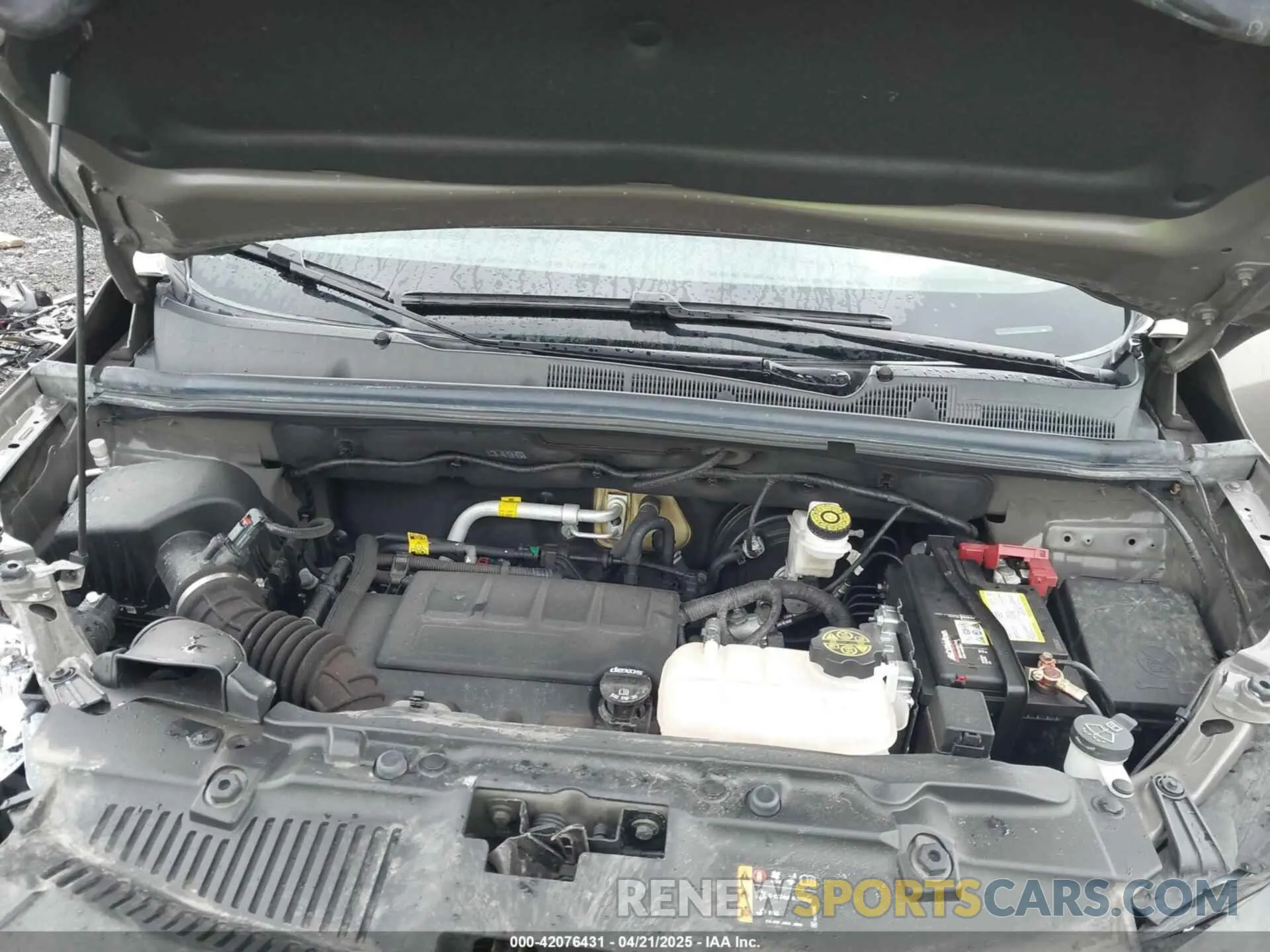 10 fotografías del automóvil dañado KL7CJNSB0MB324627 CHEVROLET TRAX 2021