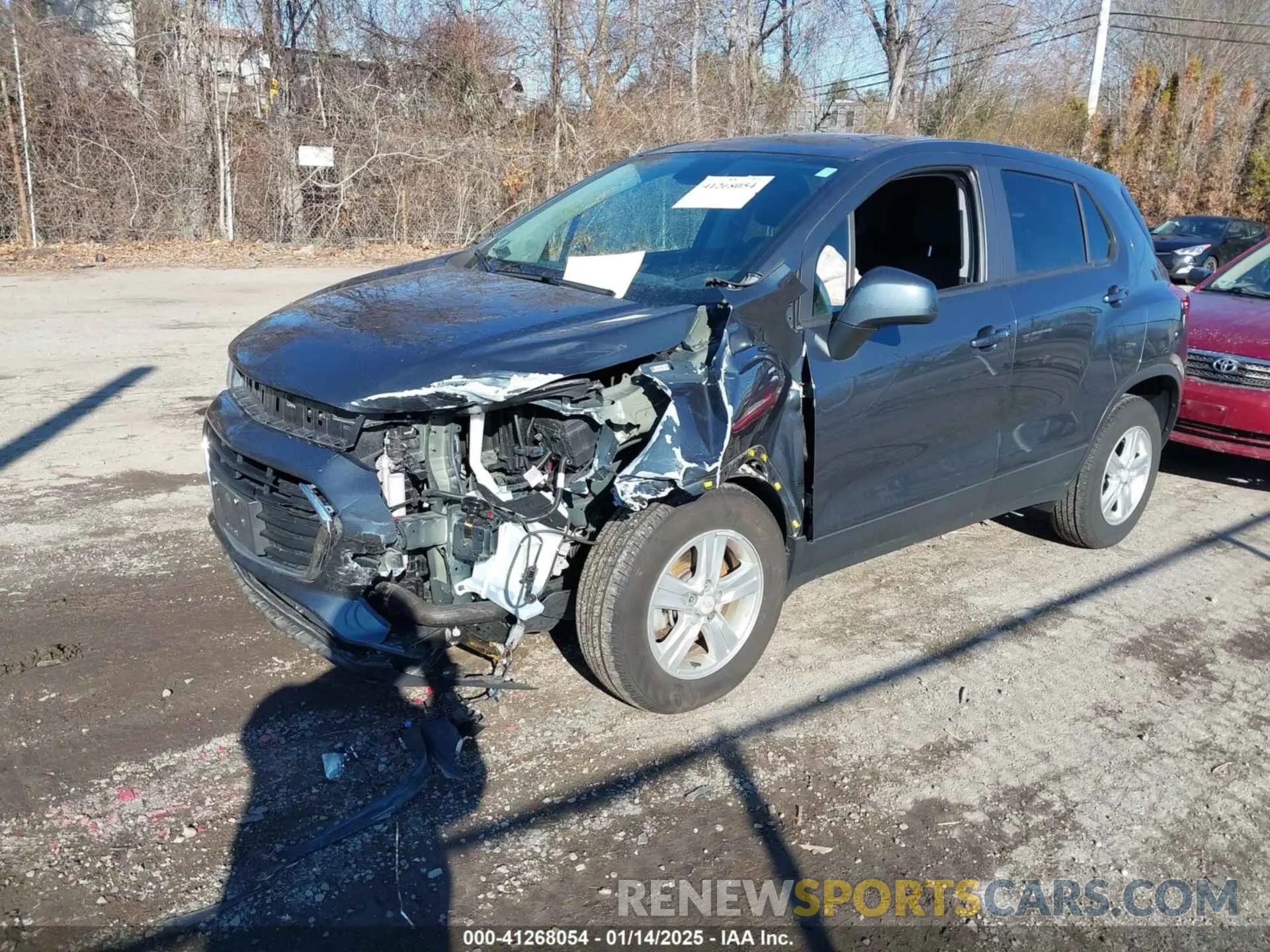 2 fotografías del automóvil dañado KL7CJNSB0MB360110 CHEVROLET TRAX 2021