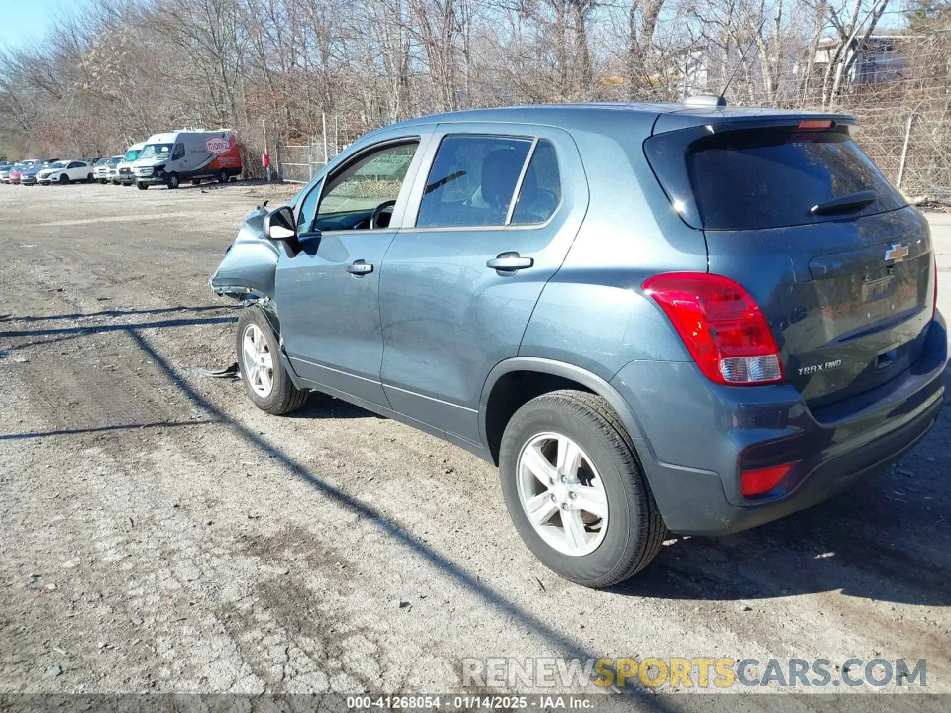 3 fotografías del automóvil dañado KL7CJNSB0MB360110 CHEVROLET TRAX 2021