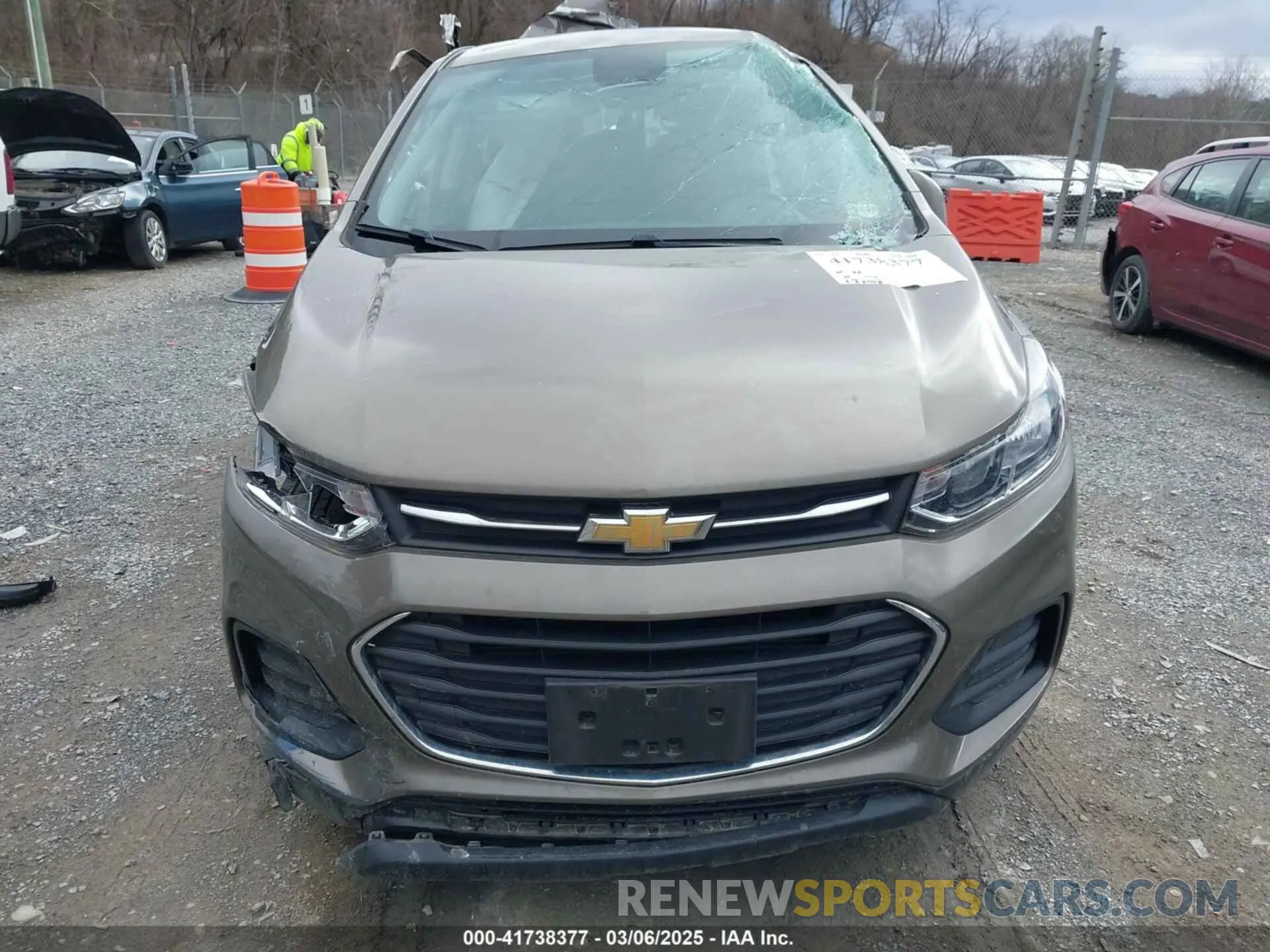 11 fotografías del automóvil dañado KL7CJNSB2MB312589 CHEVROLET TRAX 2021