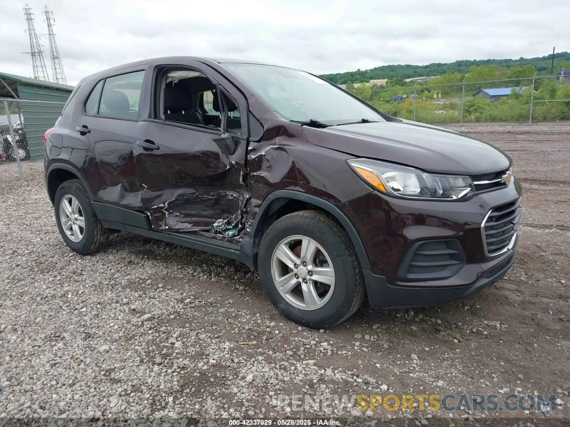 1 fotografías del automóvil dañado KL7CJNSB2MB360206 CHEVROLET TRAX 2021