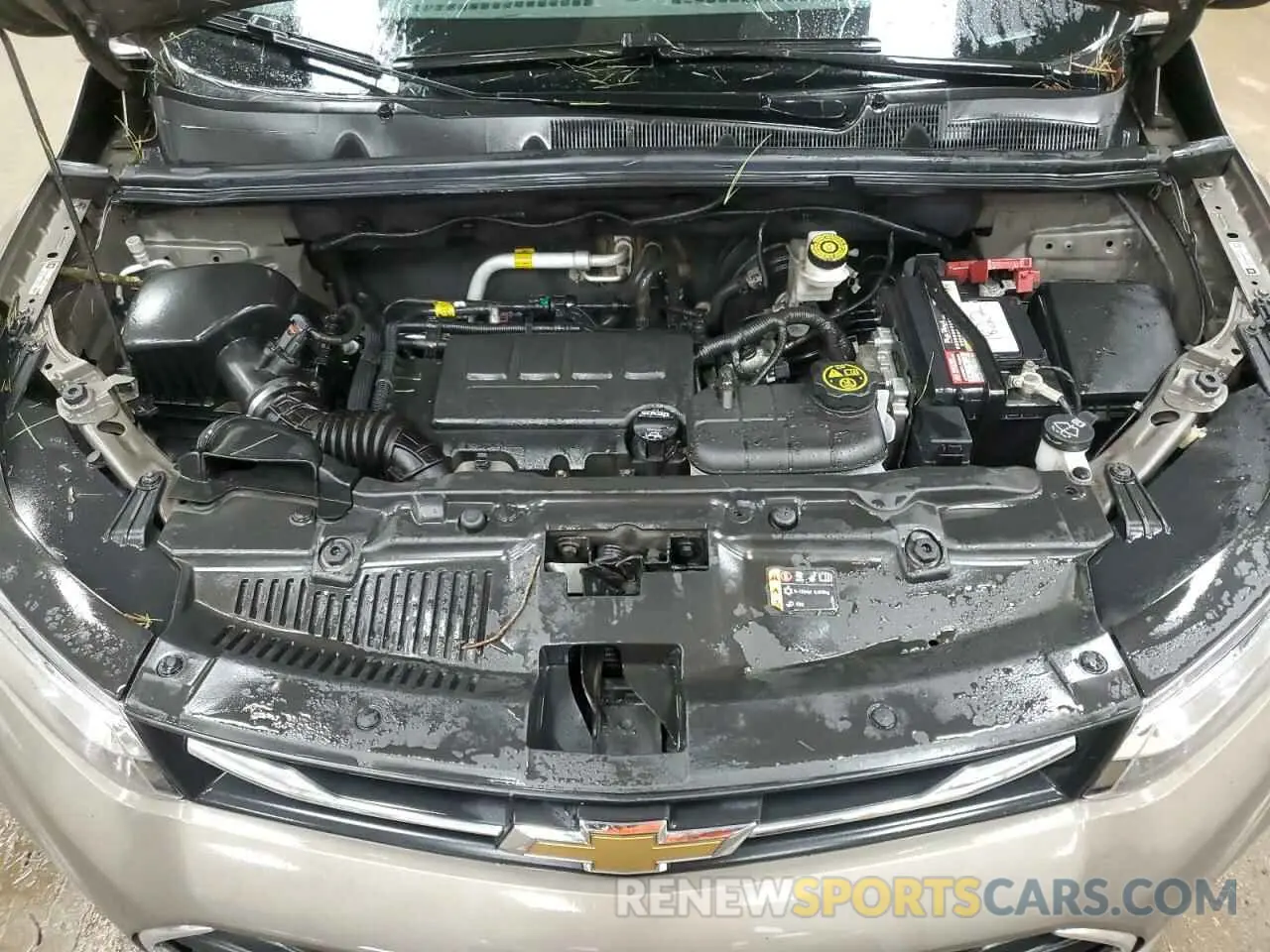 12 fotografías del automóvil dañado KL7CJNSB3MB320426 CHEVROLET TRAX 2021