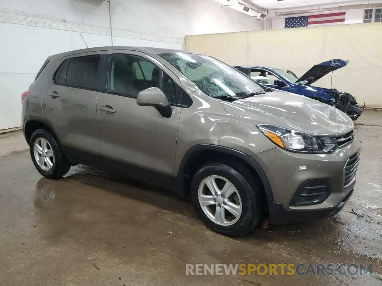 4 fotografías del automóvil dañado KL7CJNSB3MB320426 CHEVROLET TRAX 2021