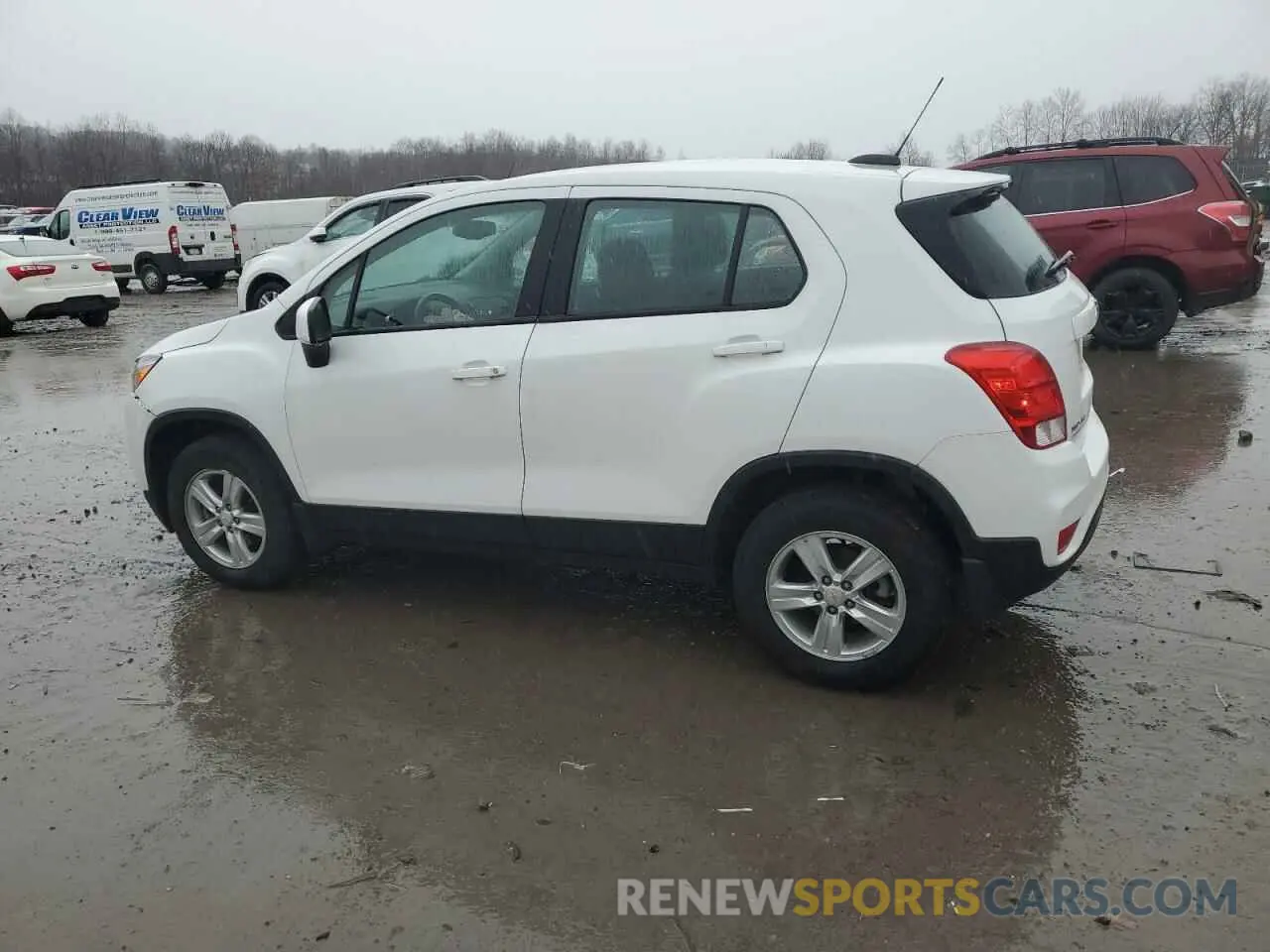 2 fotografías del automóvil dañado KL7CJNSB3MB344113 CHEVROLET TRAX 2021
