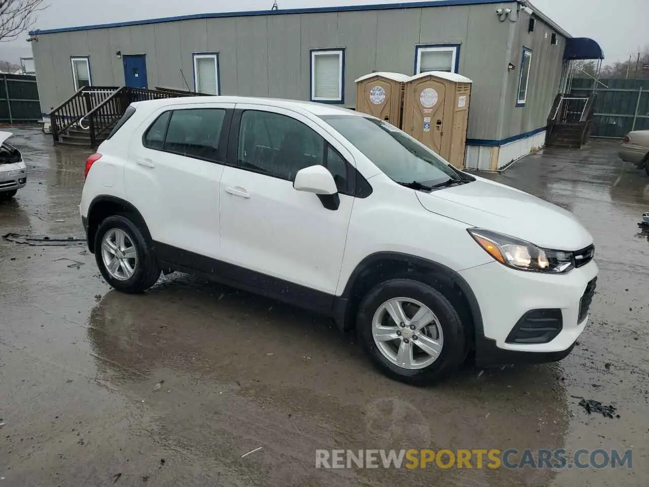 4 fotografías del automóvil dañado KL7CJNSB3MB344113 CHEVROLET TRAX 2021