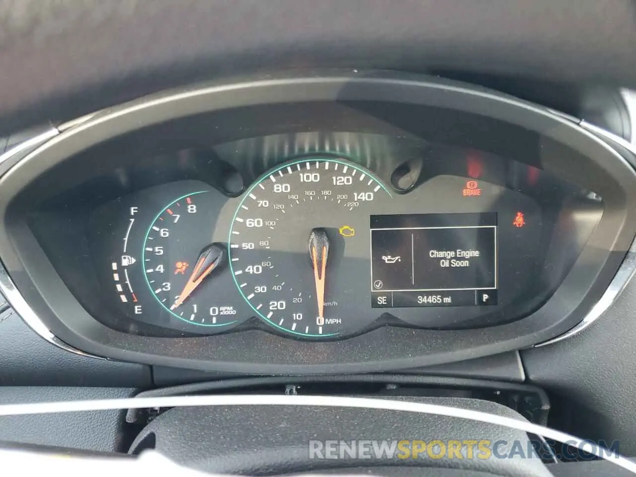 9 fotografías del automóvil dañado KL7CJNSB3MB344113 CHEVROLET TRAX 2021